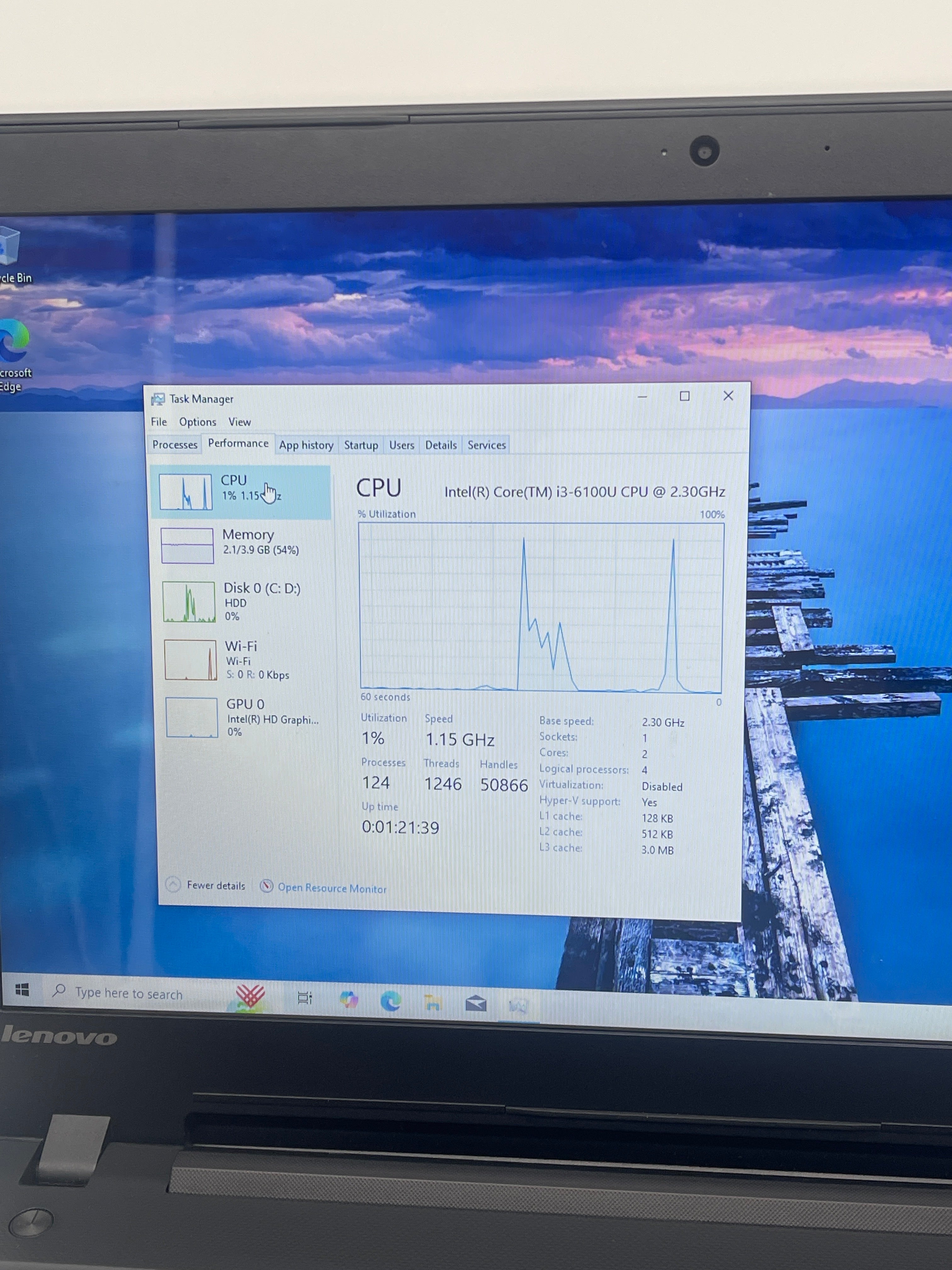 Lenovo IdeaPad 300 17.3 inch Intel Core i3 6th Gen 4GB RAM 500GB HDD