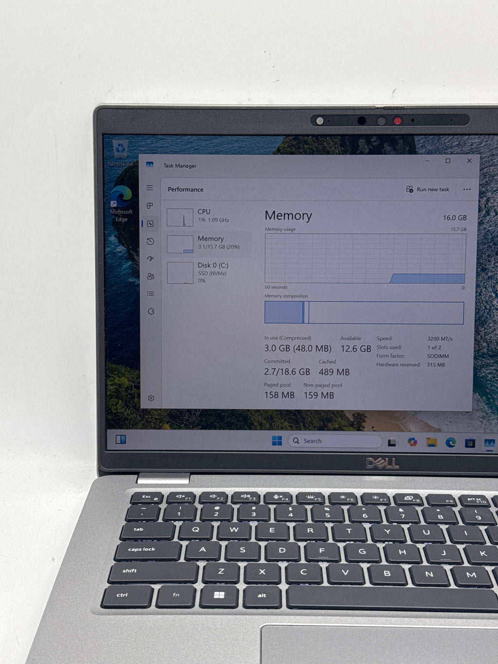 Dell Latitude 5430 14" Core i5-1235U 16GB RAM 256GB SSD Gray - Used
