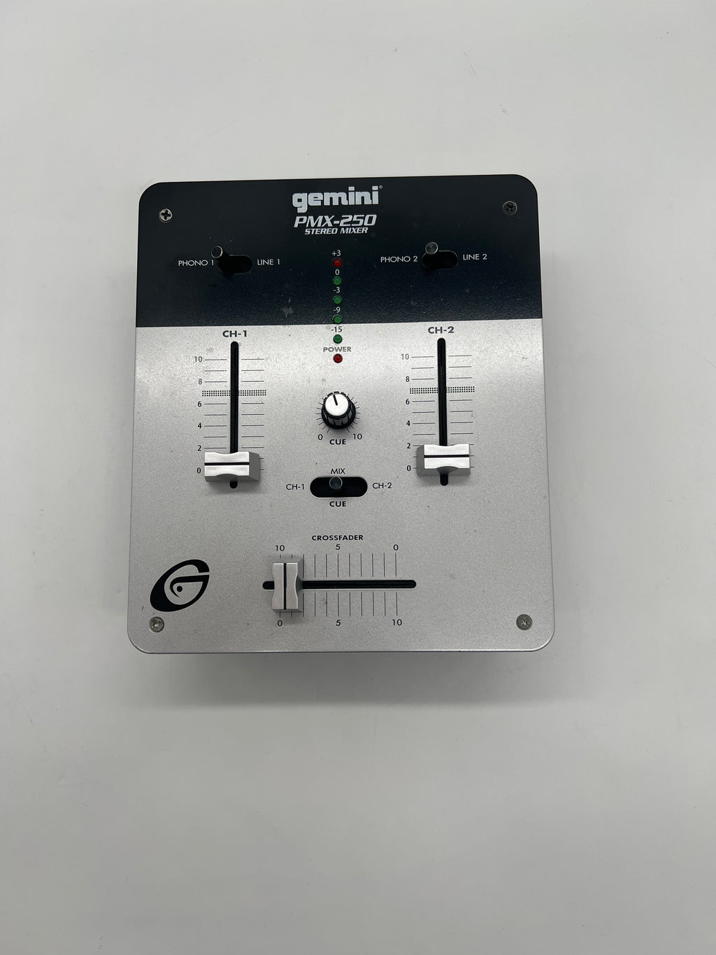 Gemini PMX-250 DJ Mixer - 2 Channel Mixer