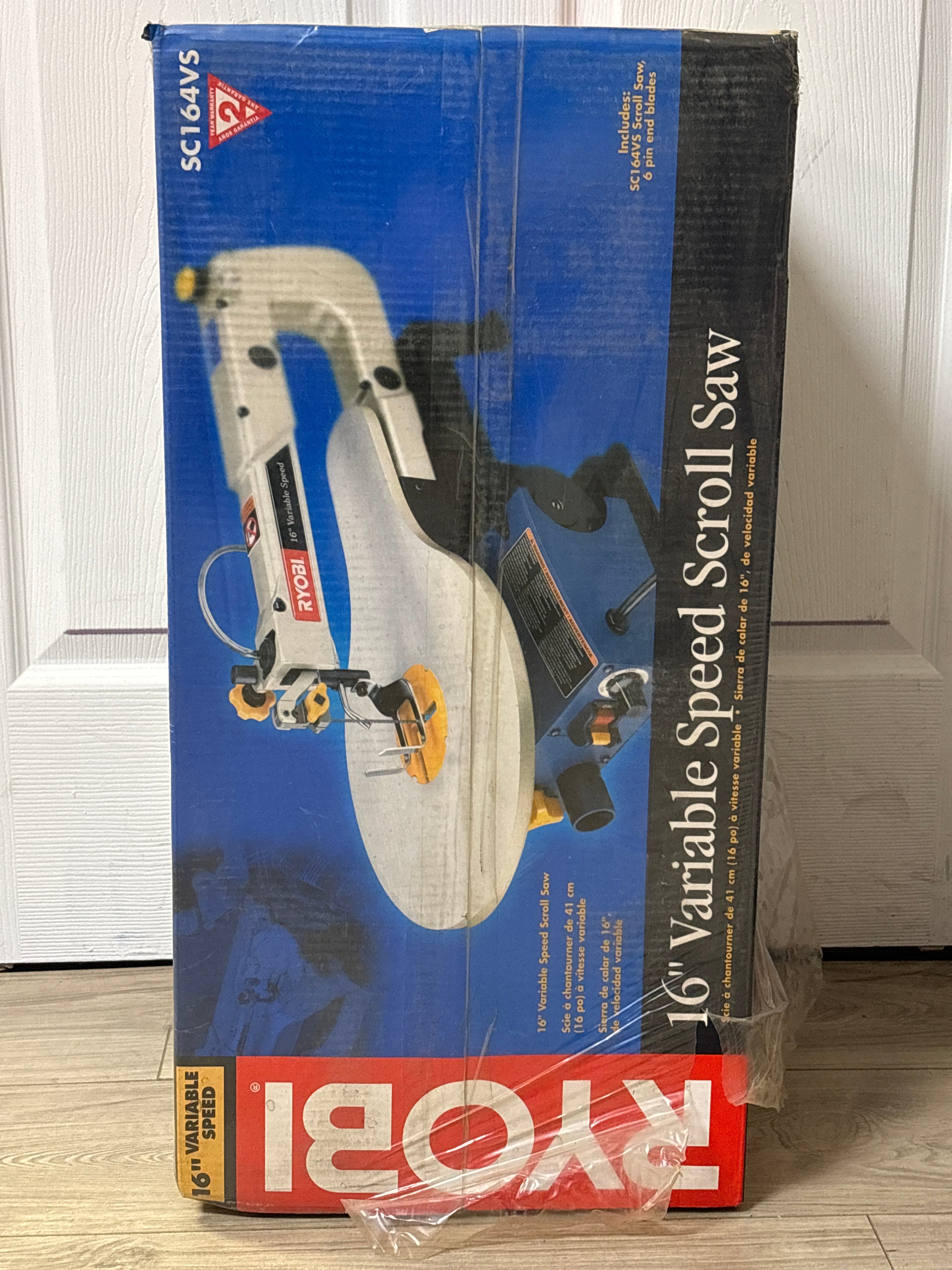 Ryobi 16" Variable Speed Scroll Saw Corded SC164VS