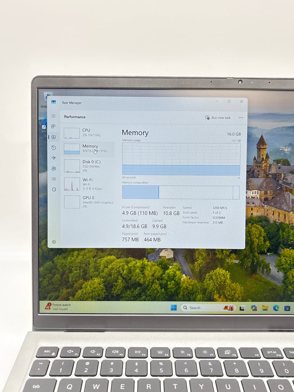 Dell DC15250 15-inch i7-1355U 16GB RAM 1TB SSD - Used