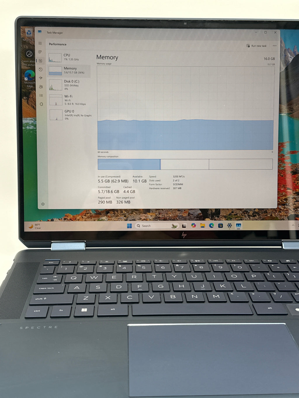 HP Spectre x360 i7-12700H 16GB 512GB SSD 3K Touch