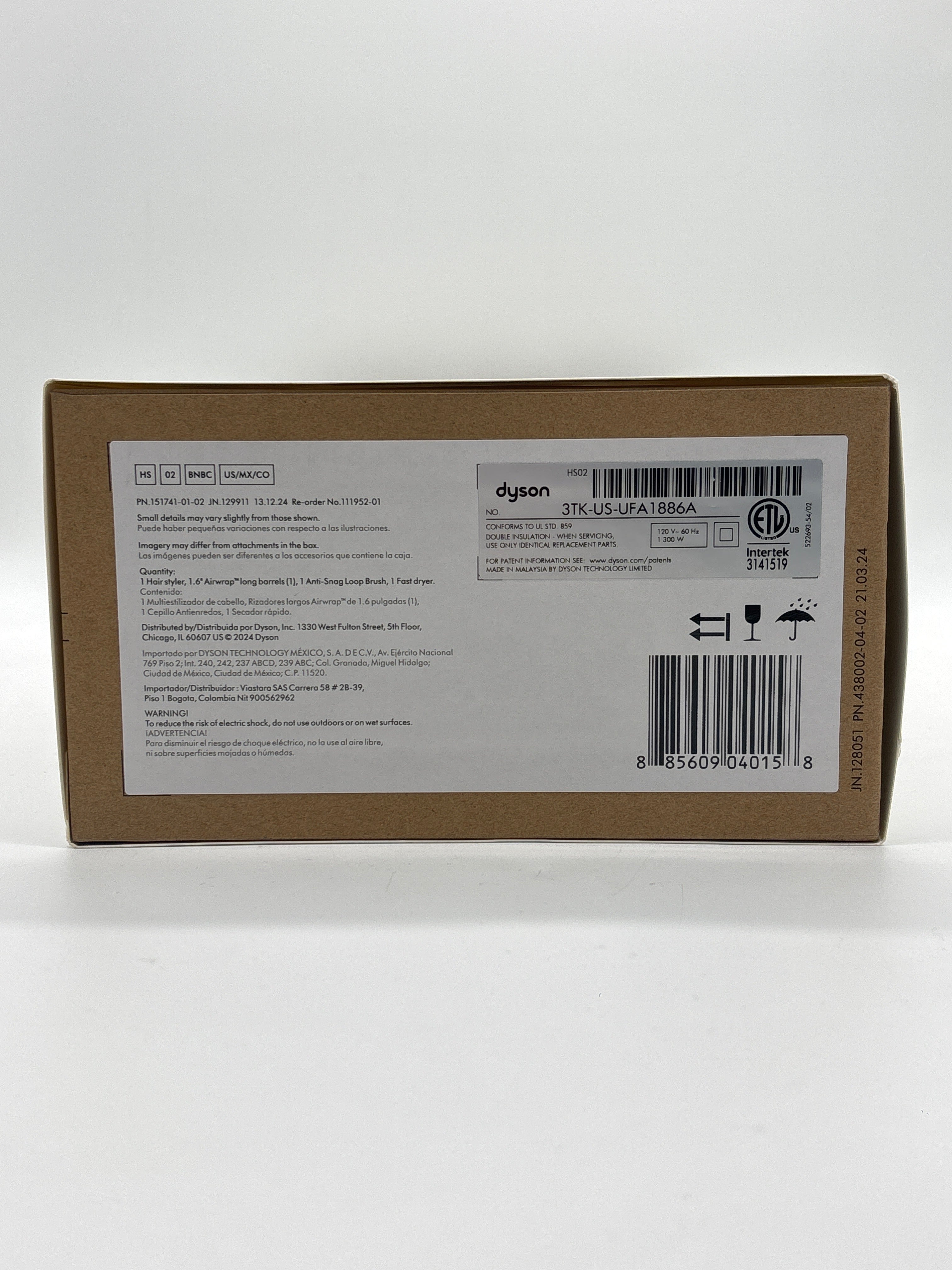 Dyson Airwrap Origin Hair Styler HS02 Multi Styler - New Open Box