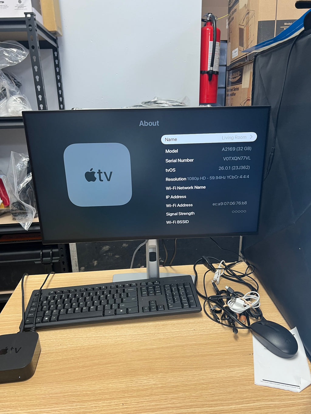 Apple TV 4K 2nd Generation Remote Included - Used