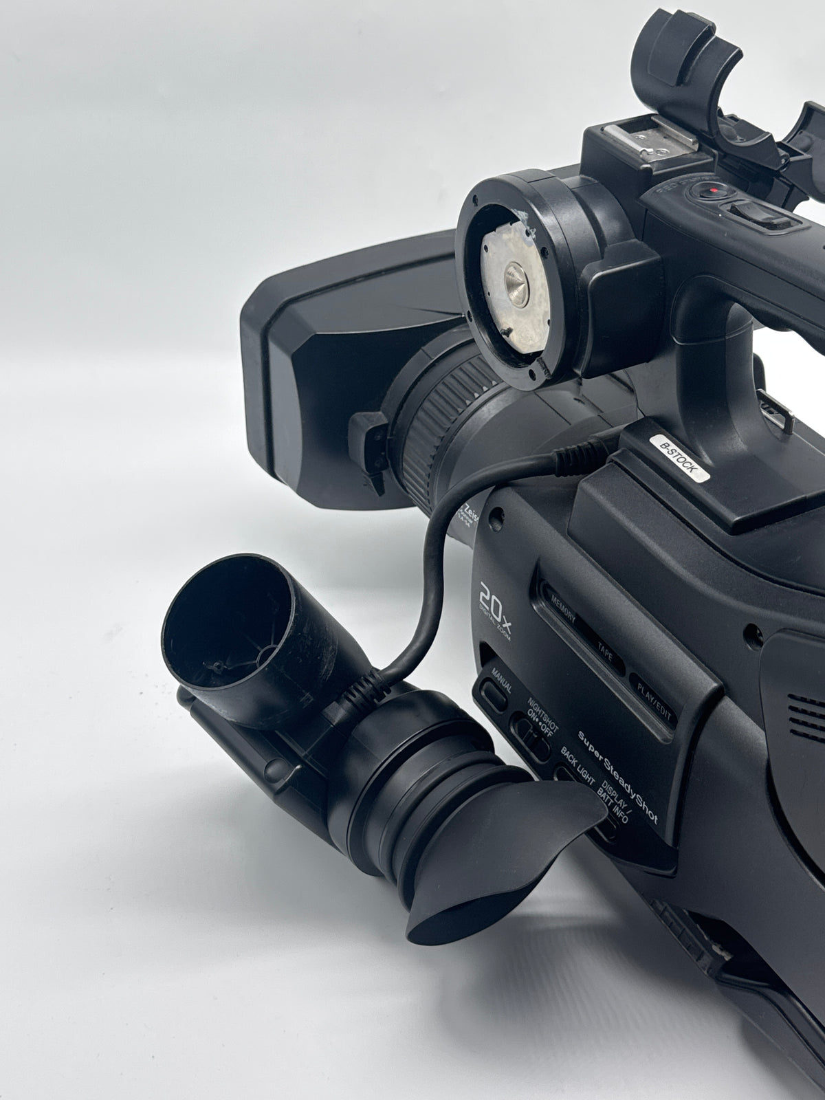 Sony HVR-HD1000U Shoulder-Mount HDV 1080i Camcorder 10x Zoom w/ Mic - For Parts
