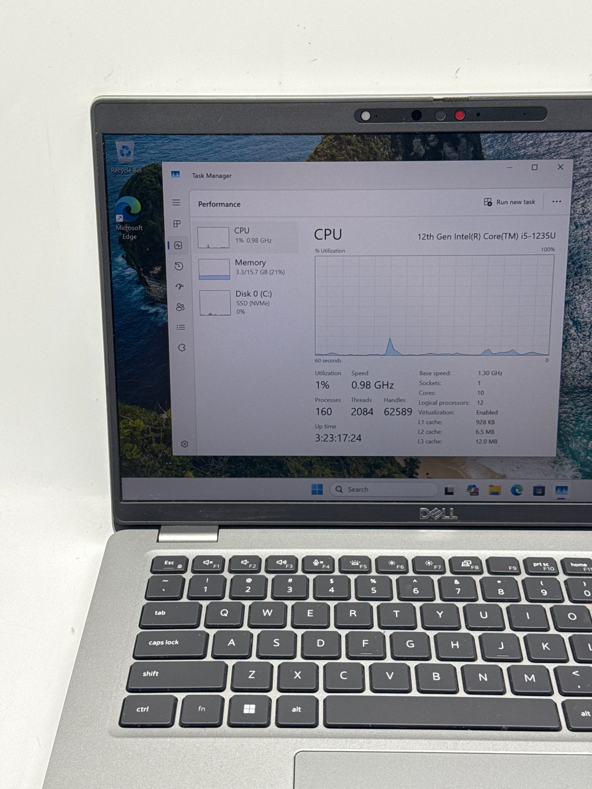 Dell Latitude 5430 14" Core i5-1235U 16GB RAM 256GB SSD Gray - Used