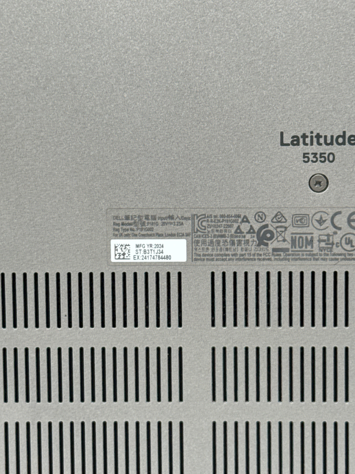 Dell Latitude 5350 Ultra 7 165U 16GB RAM 256GB SSD 13in Remotely - For Parts