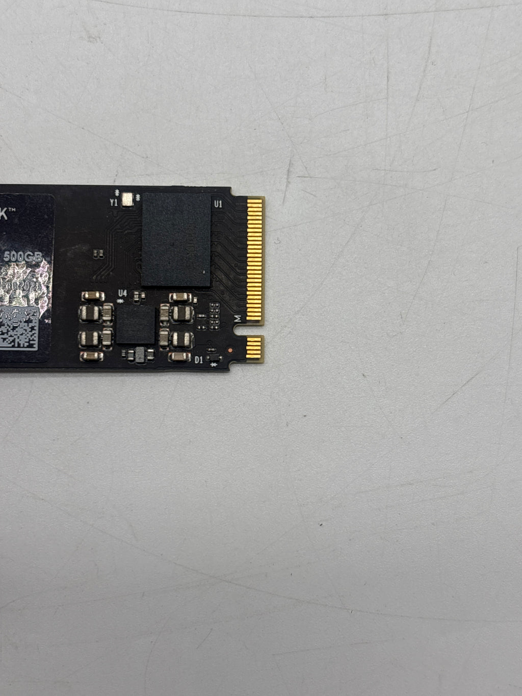 Western Digital WD_BLACK SN770 500GB M.2 NVMe SSD WDS500G3X0E