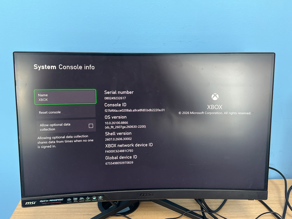 Microsoft Xbox Series X 1TB 4K UHD Console Black w/ Controller - Used