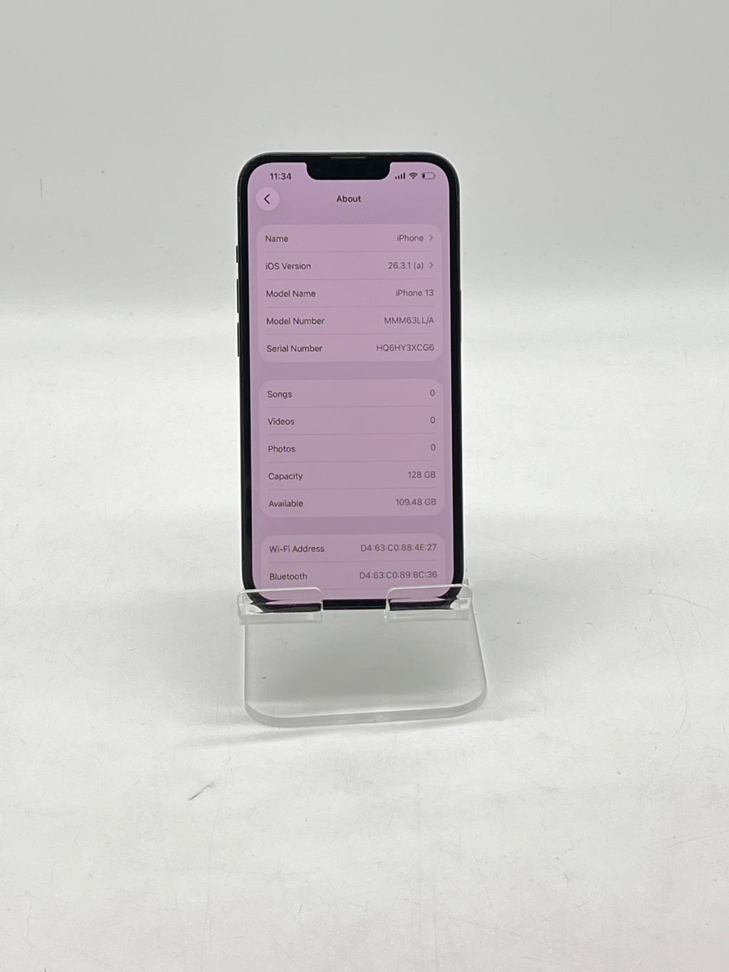 MetroPcs Apple iPhone 13 128GB Midnight - Used