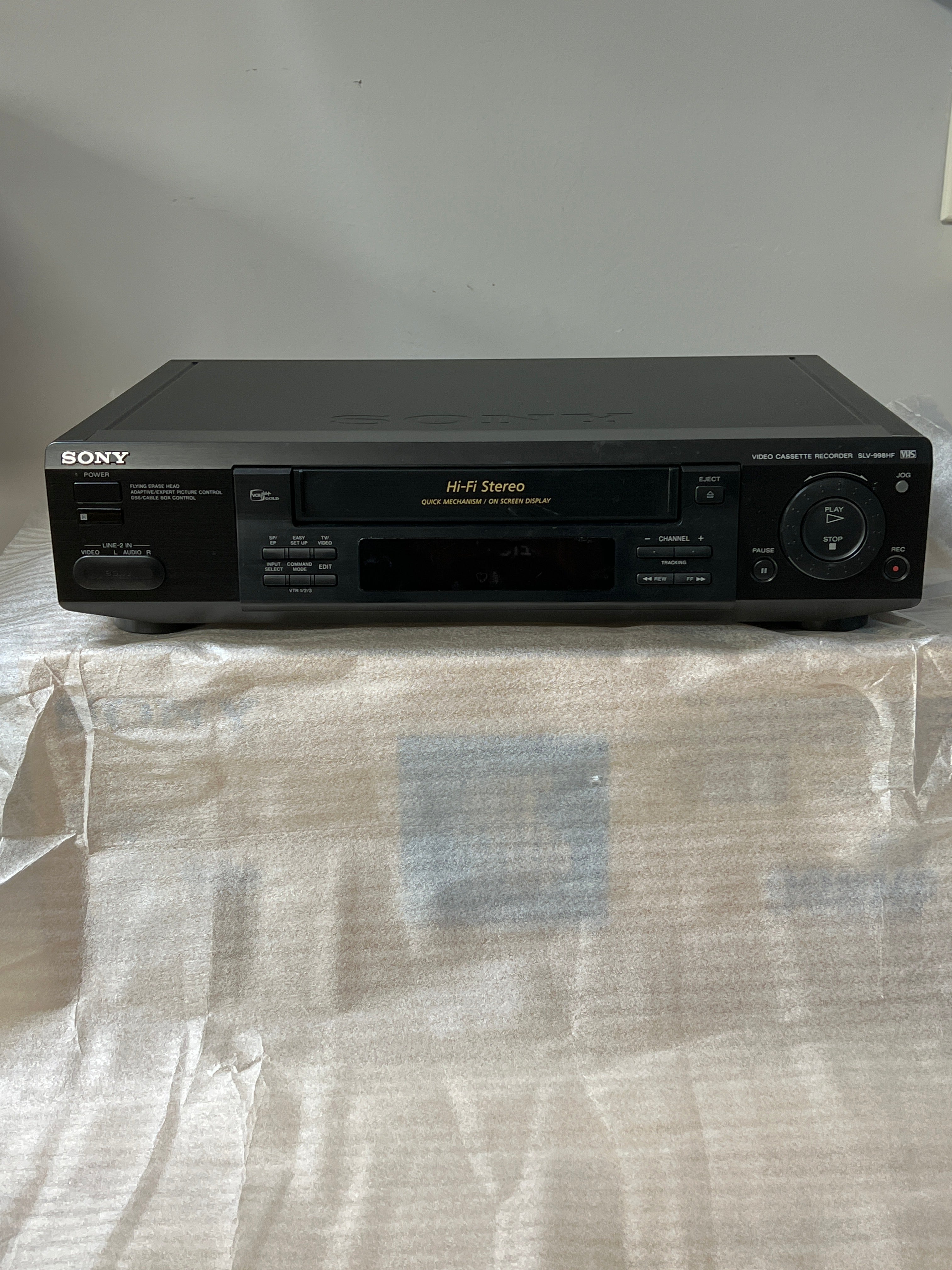 Sony SLV-998HF VHS VCR Video Cassette Recorder - Used