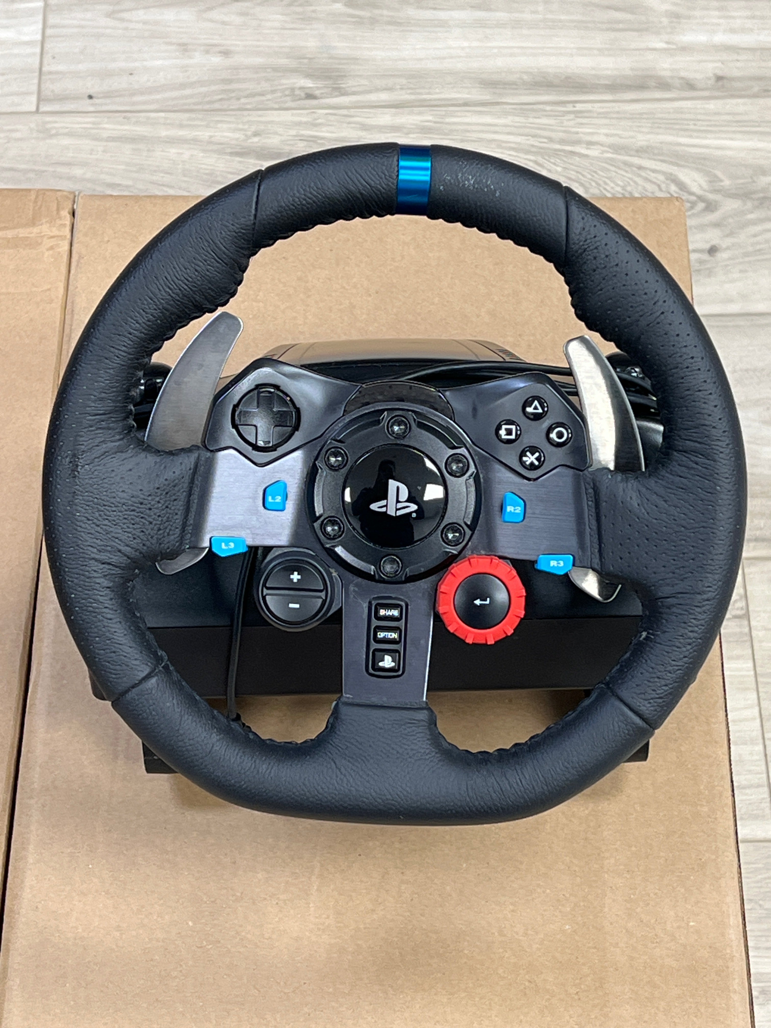 Logitech G29 Racing Wheel Black with Pedals and Shifter for PlayStation