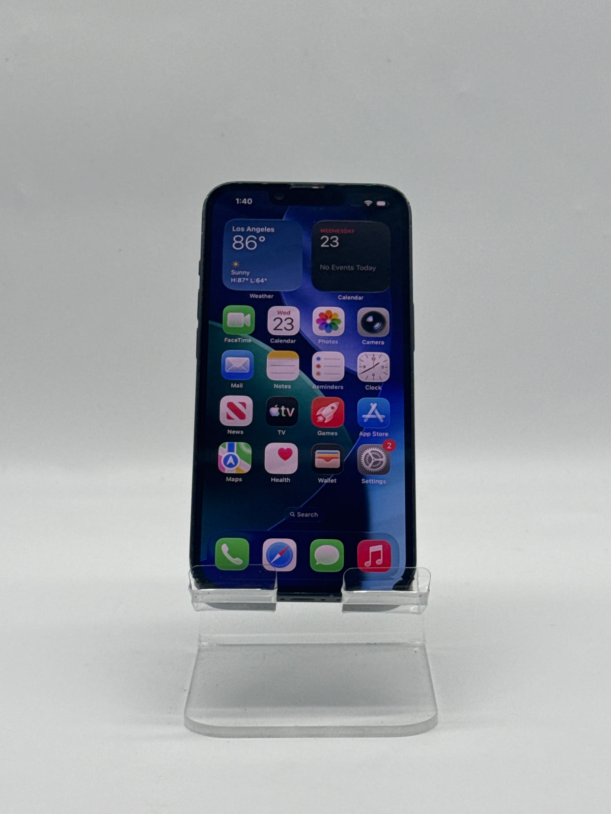 Apple iPhone 14 6.1" A2649 128GB Unlocked Midnight - Bottom Dent