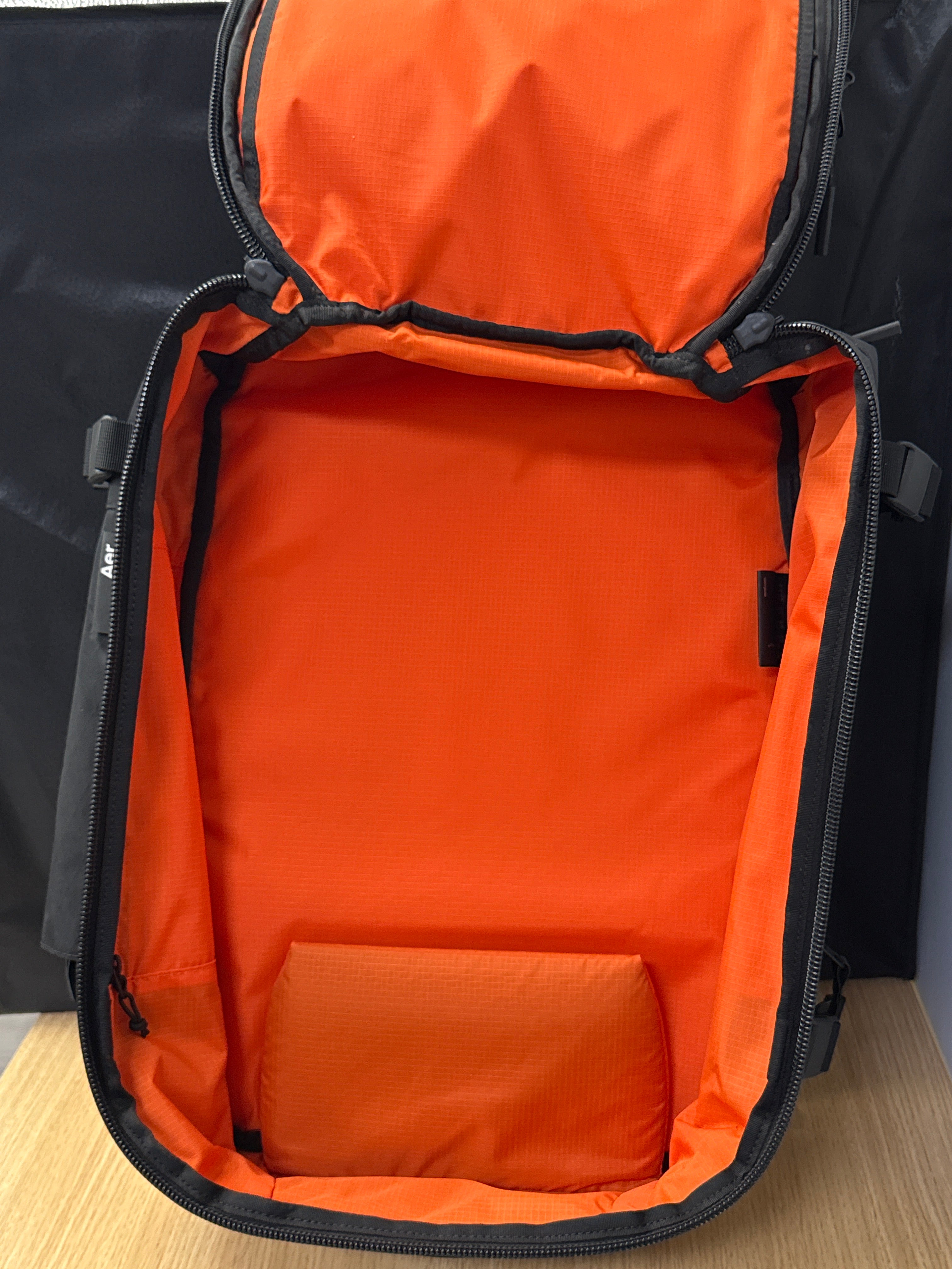 Aer Travel Pack 3 X-Pac 35L Backpack Black Used Excellent Condition