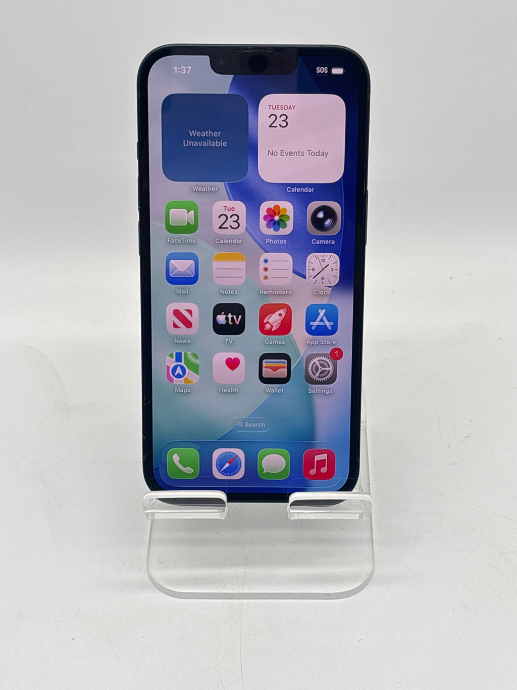 Apple iPhone 13 128 GB Black Unlocked Remotely Managed