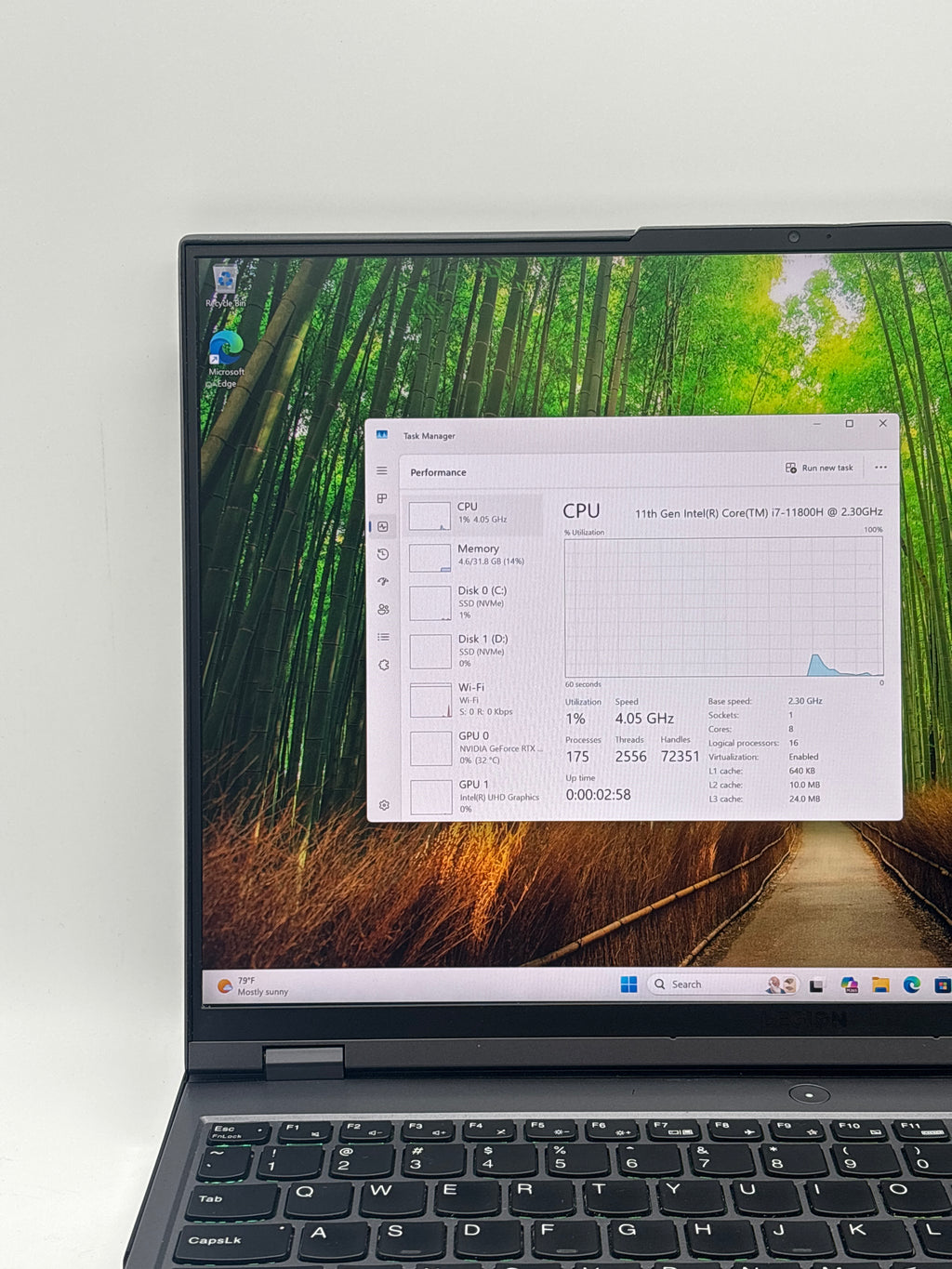 Lenovo Legion 5 Pro 16ITH6H i7-11800H 32GB RAM 2TB SSD GeForce RTX 3070