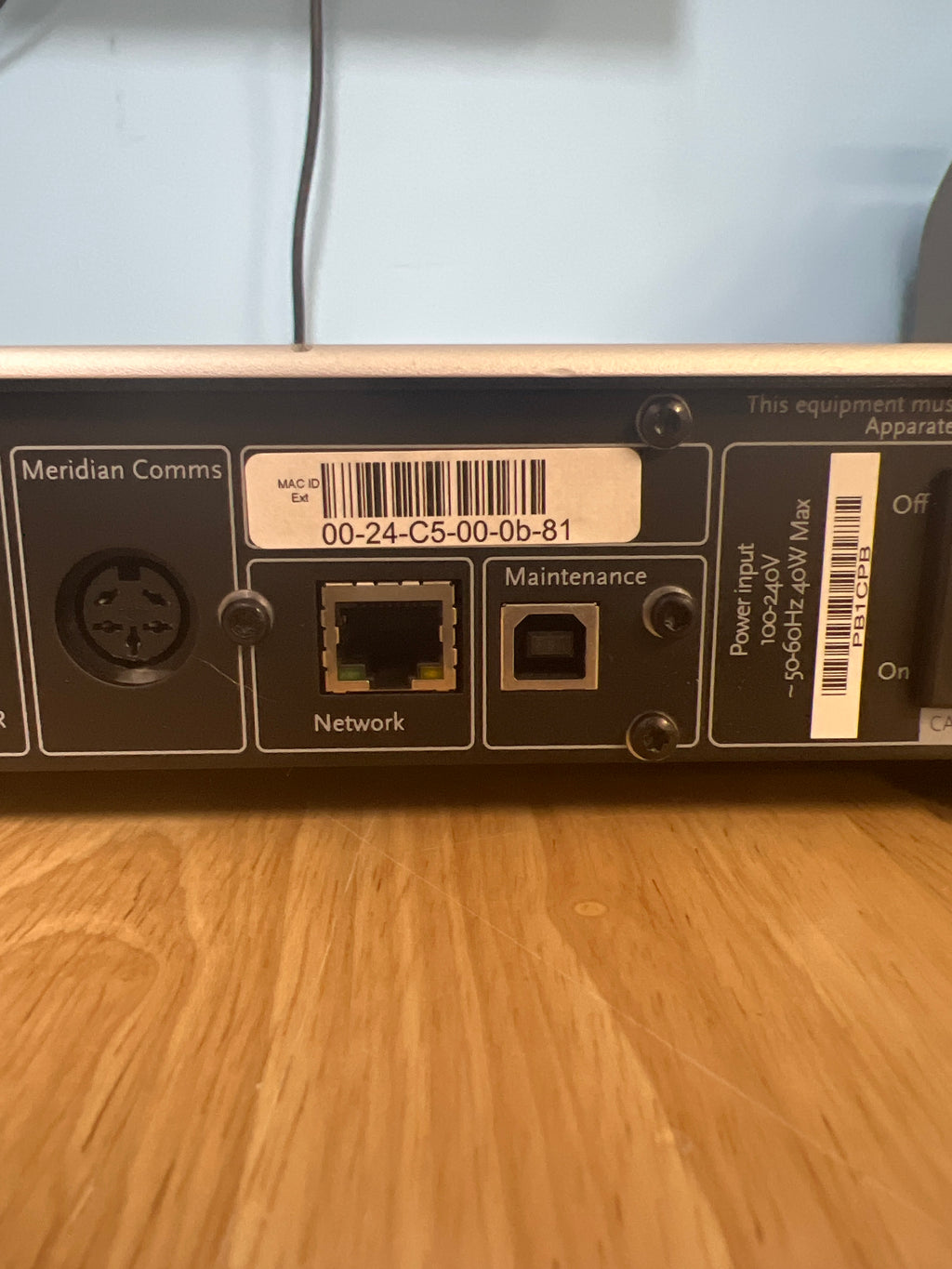 Meridian Media Source 600 Silver - Used