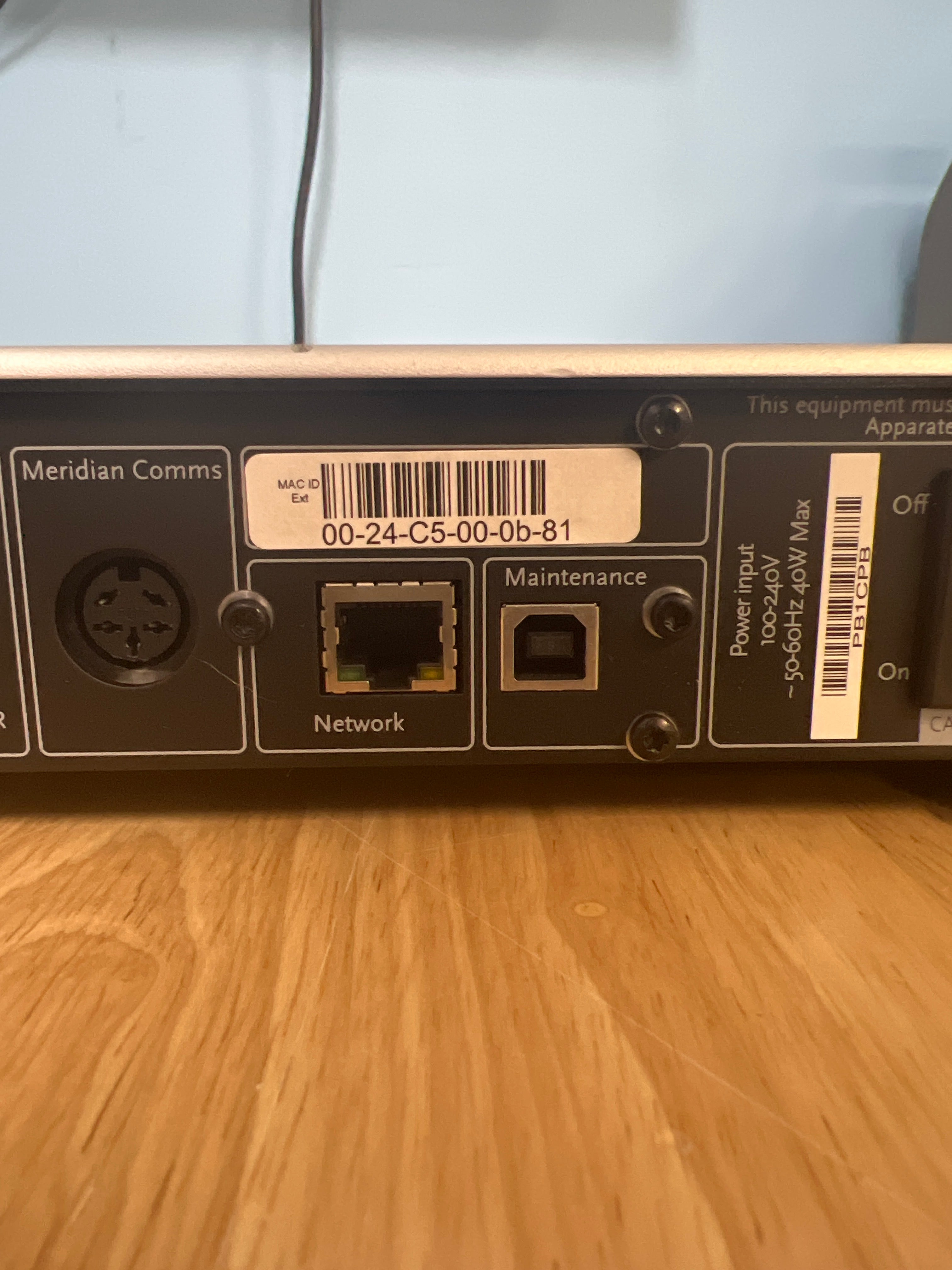 Meridian Media Source 600 Silver - Used