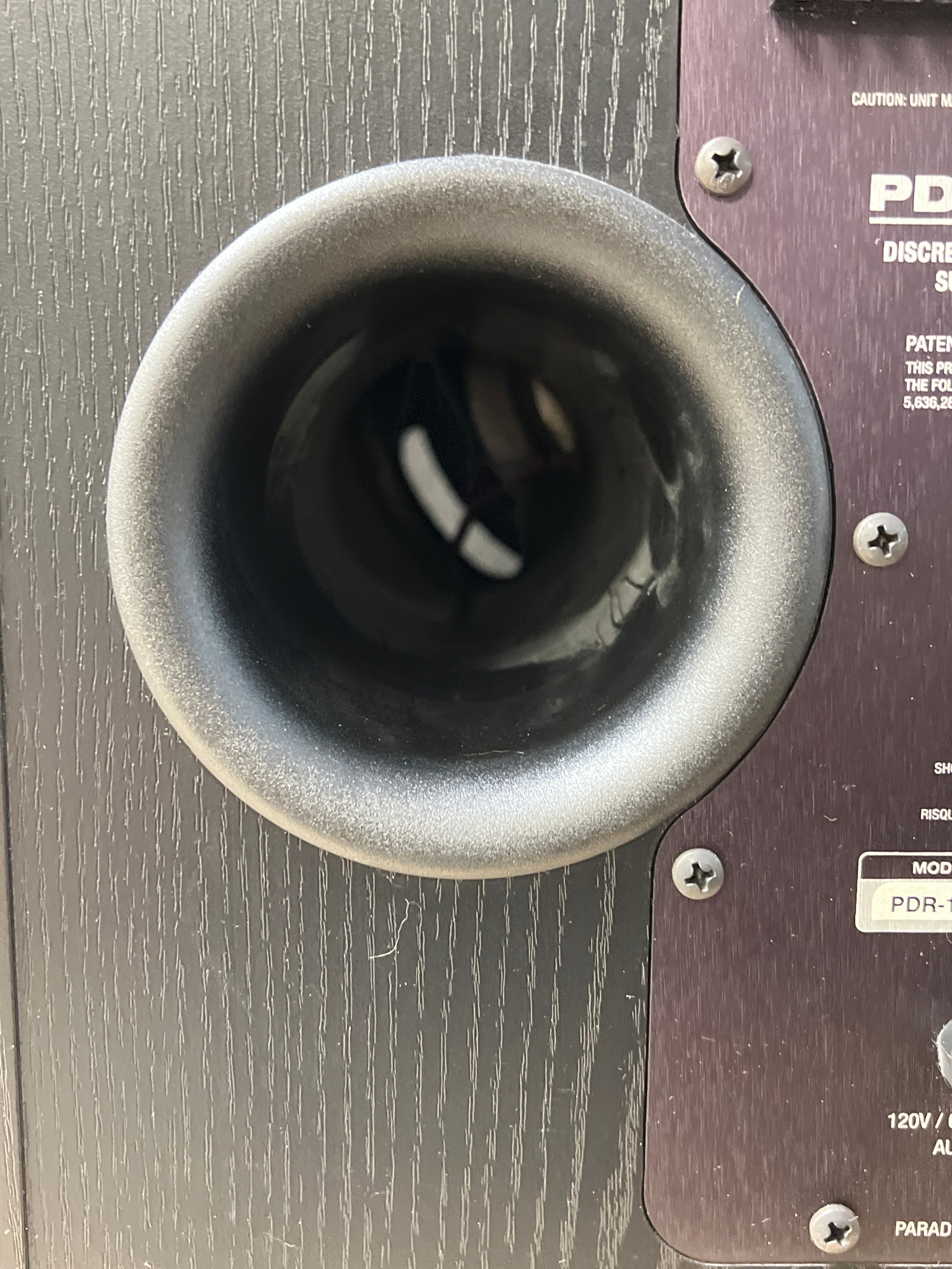 Paradigm PDR-10 v.3 10 Inch 100 Watt RMS Powered Subwoofer Black Used