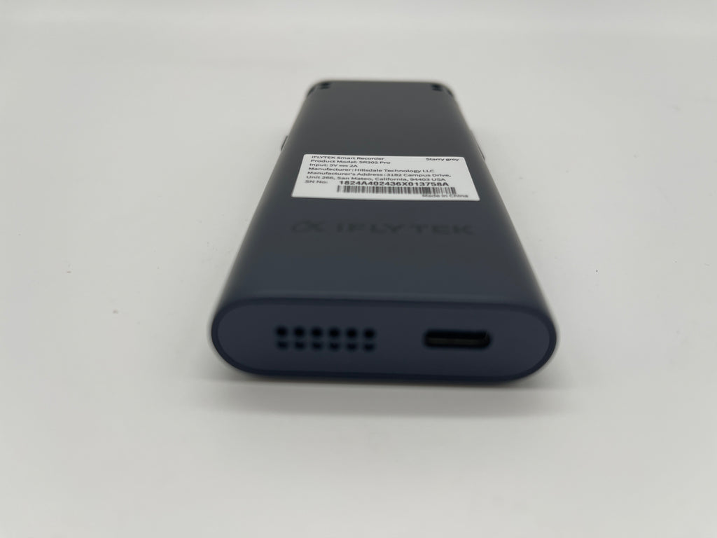 iFLYTEK Smart Recorder ST302 Pro 32GB Handheld Used Black