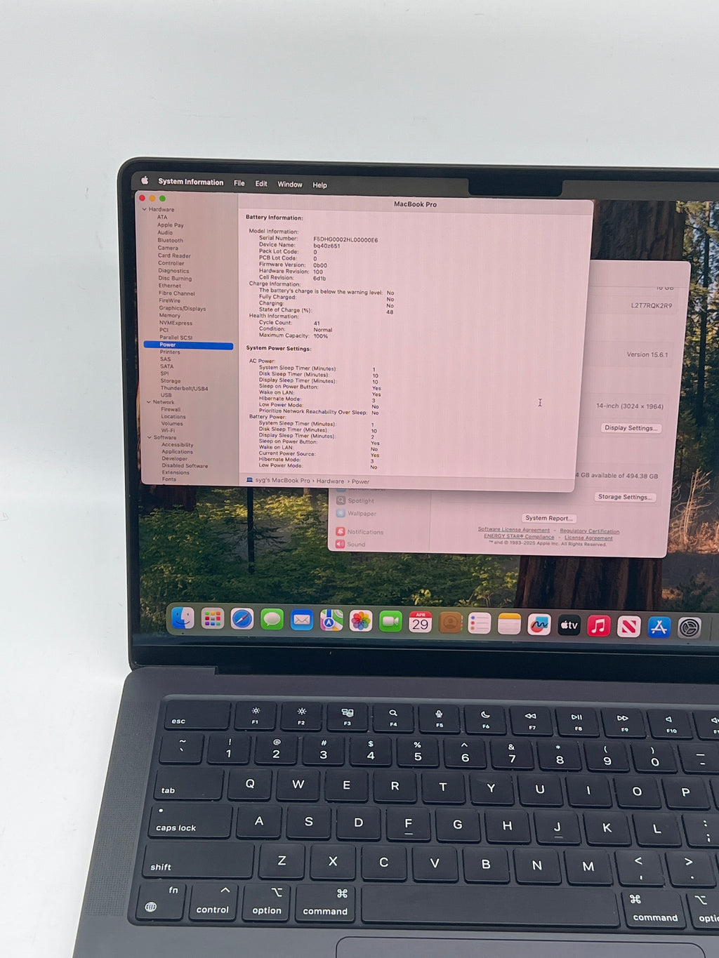 Apple MacBook Pro 14" M4 16GB RAM 512GB SSD - Used