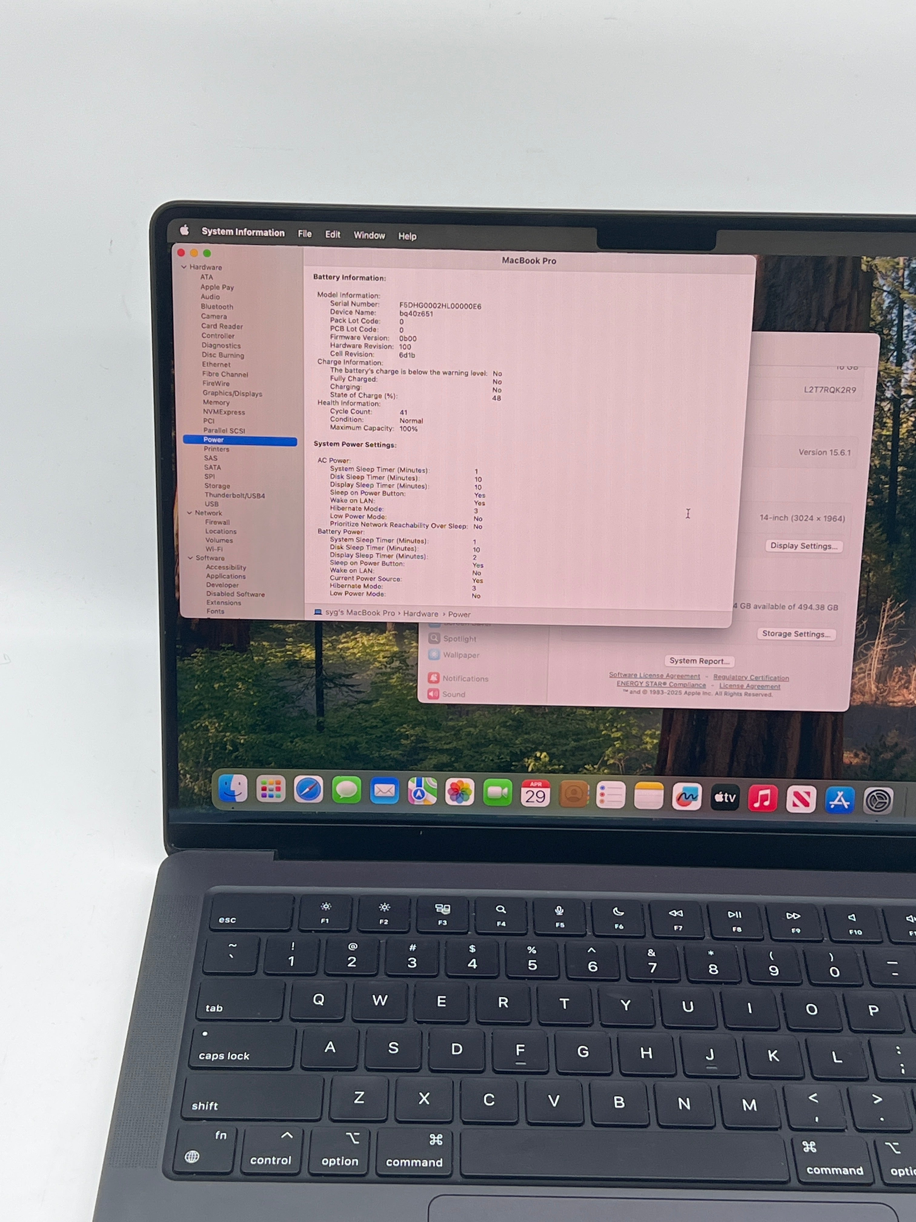 Apple MacBook Pro 14" M4 16GB RAM 512GB SSD - Used