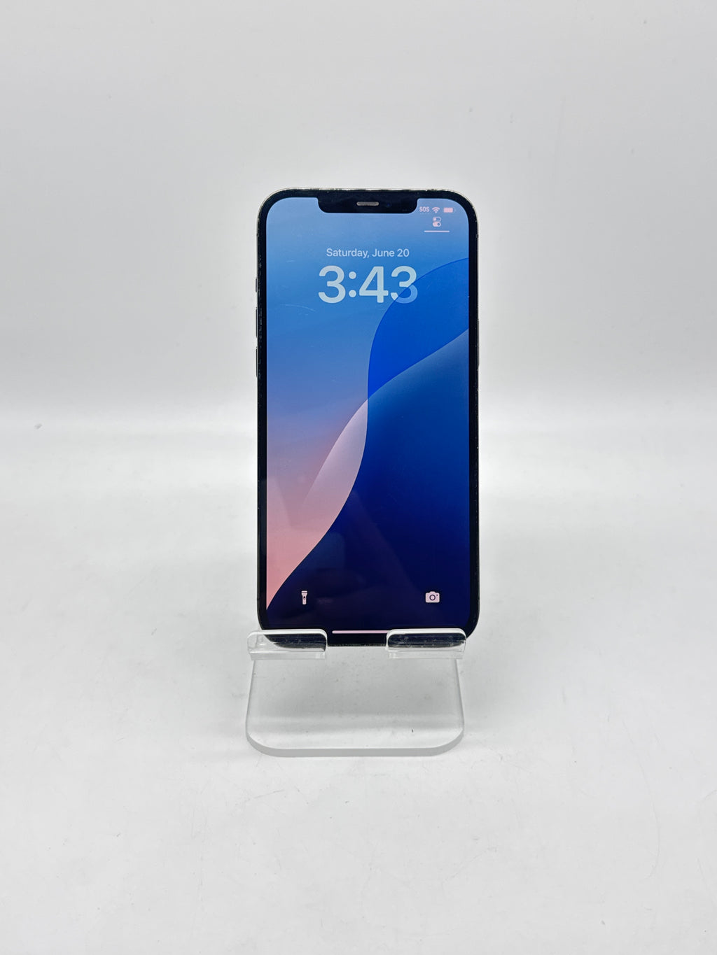 Apple iPhone 12 Pro Max 256GB Factory Unlocked - Cracked Back Bad Batt