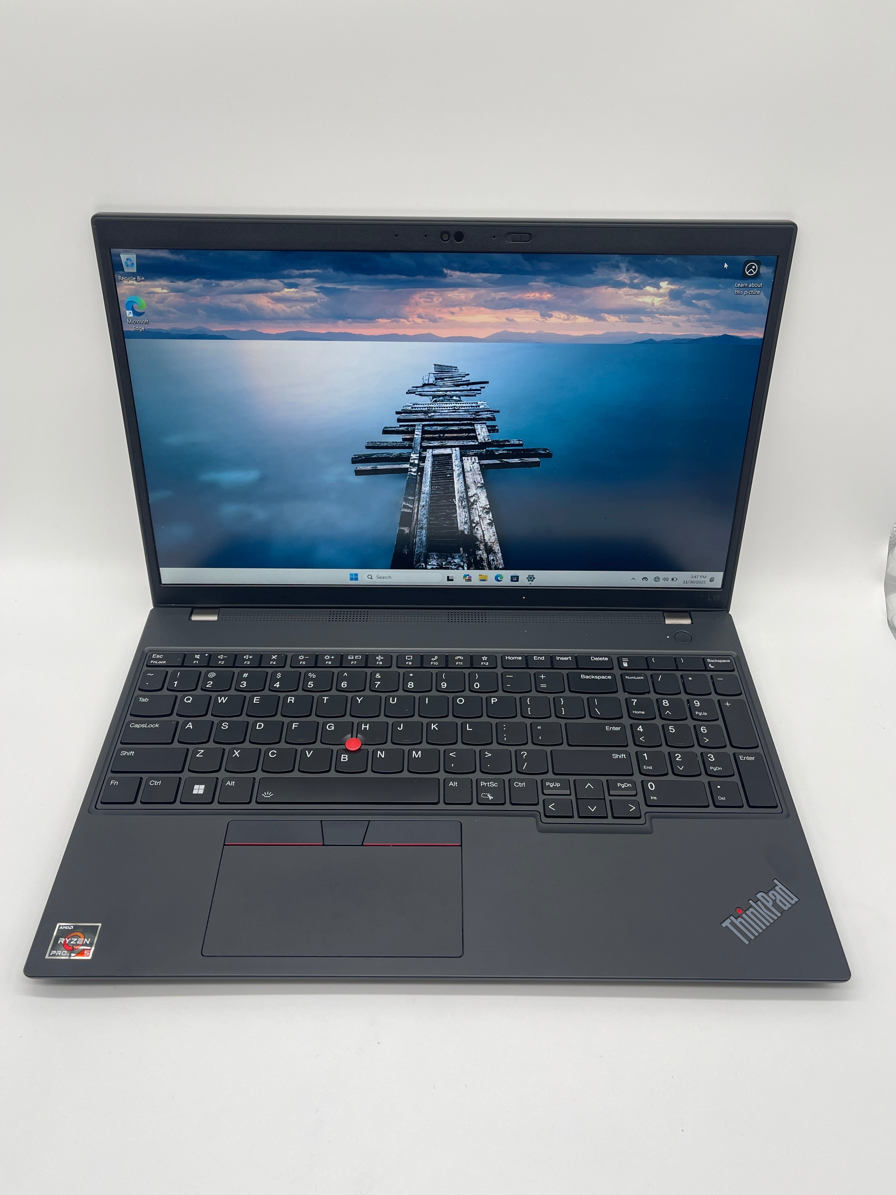 Lenovo Thinkpad L15 Gen 4 15.6" AMD Ryzen 5 16GB RAM 512GB SSD Used