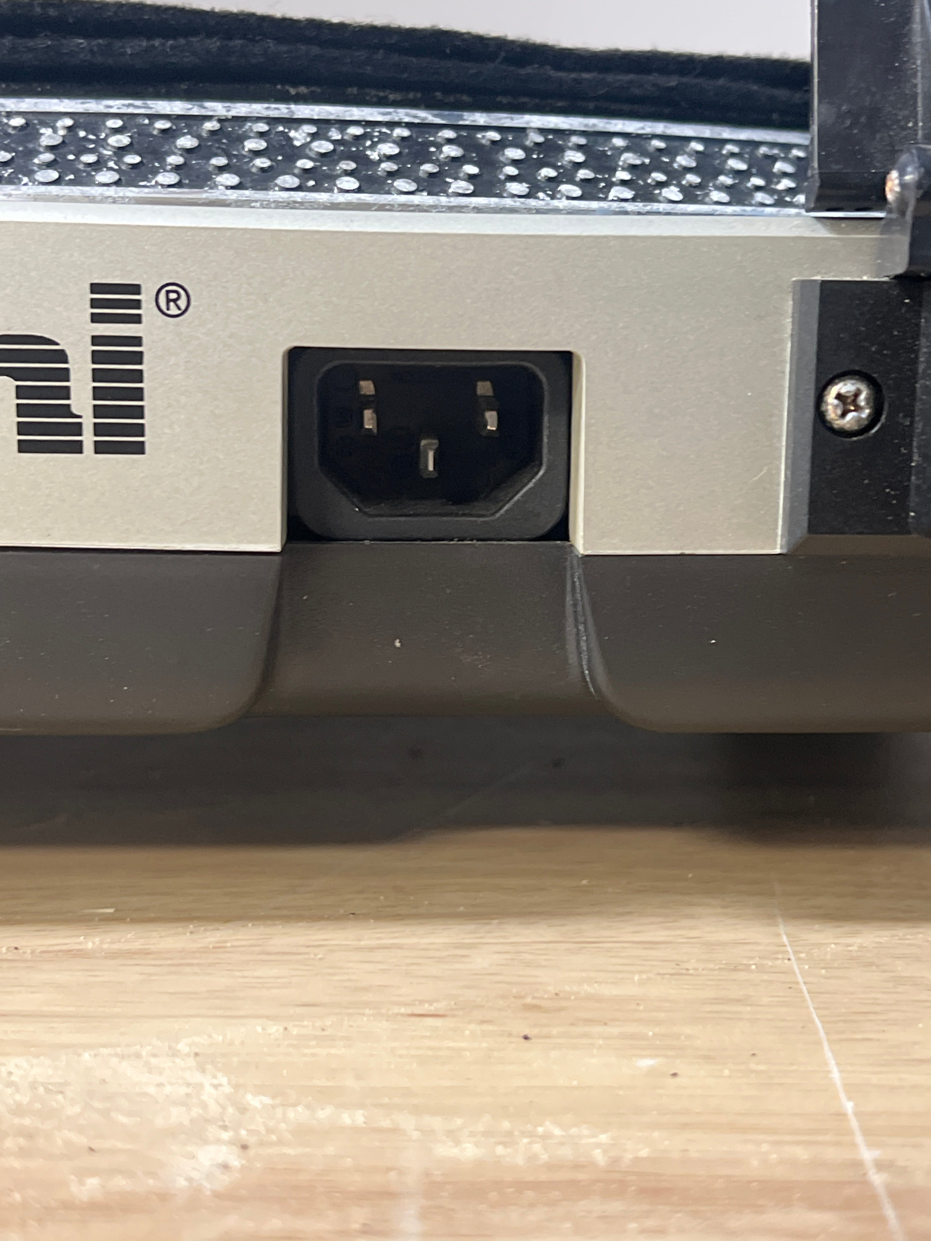 Gemini XL-500 II DJ Turntable Silver Direct Drive For Parts