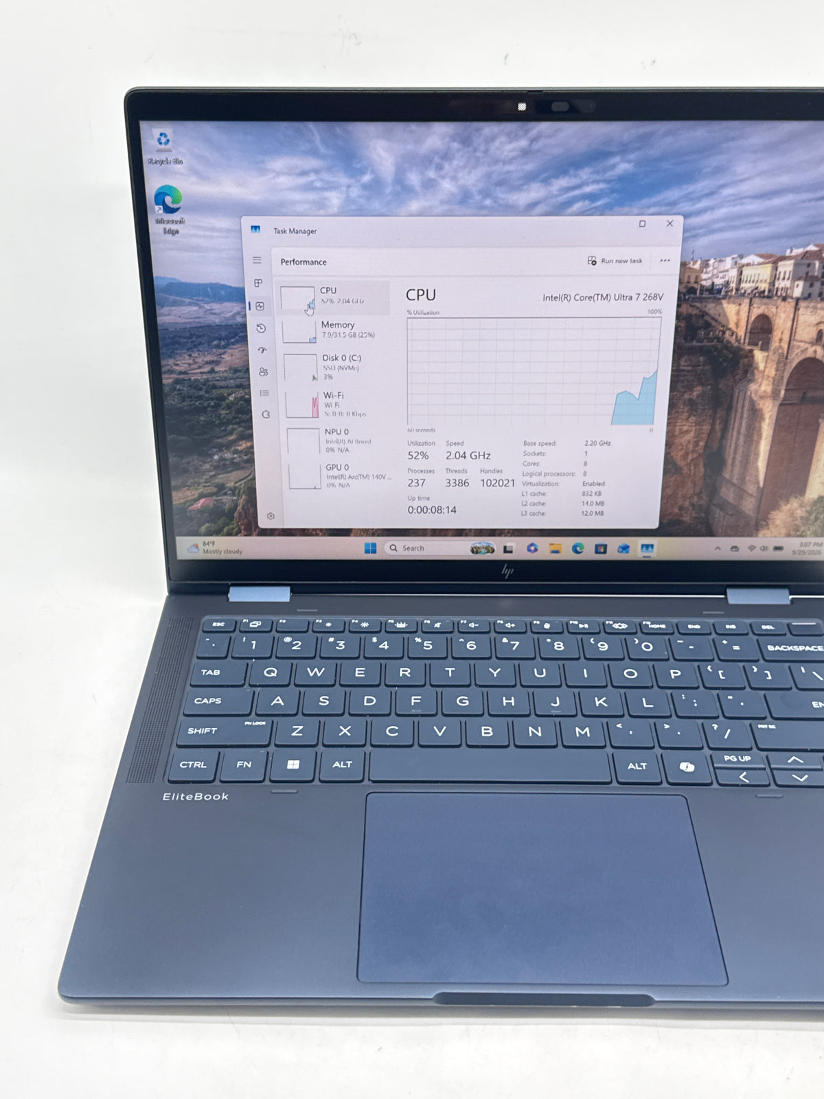 HP EliteBook X Flip G1i Ultra 7 268V 32GB 512GB SSD Arc 140v 14in - Read