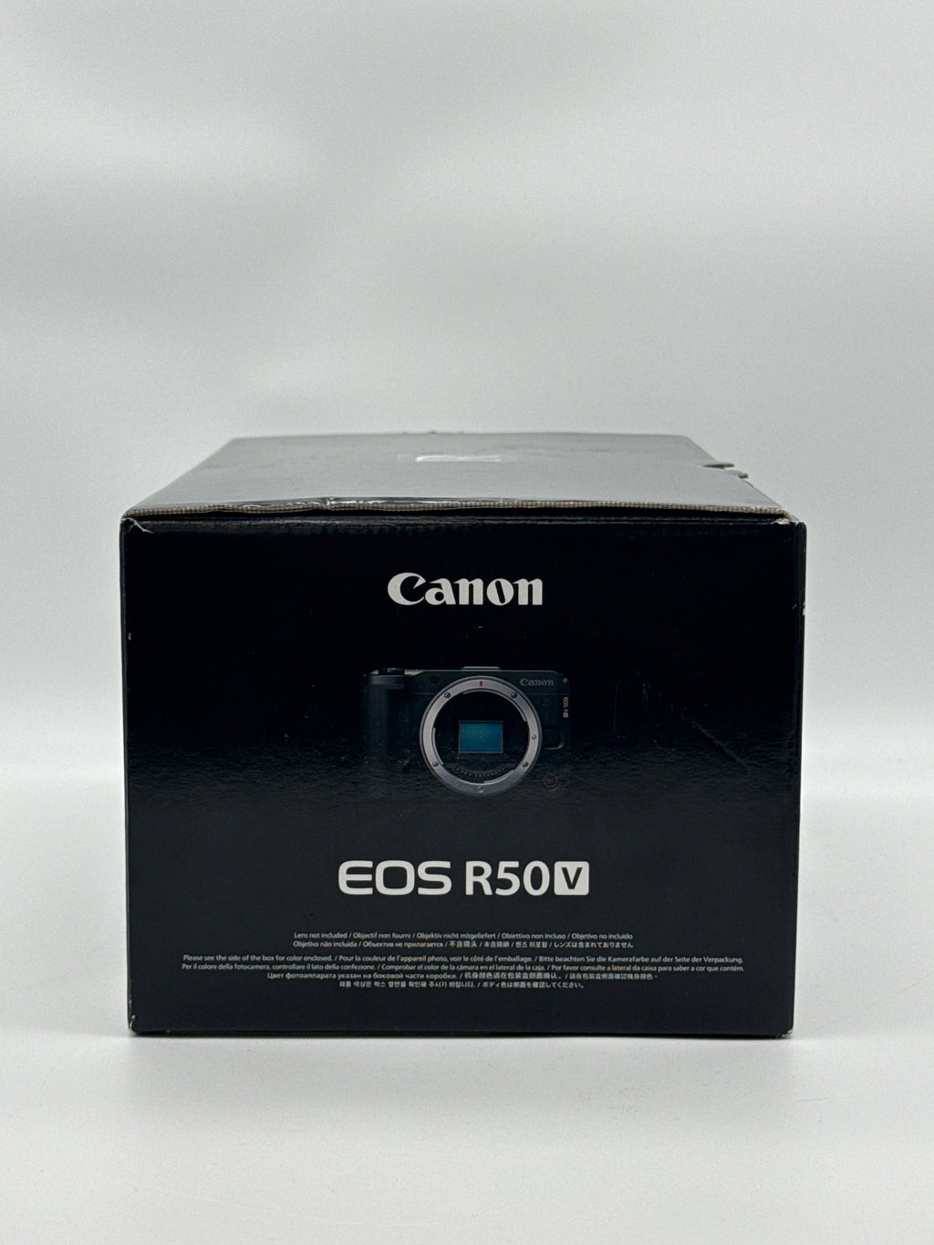 Canon EOS R50 V 24MP APS-C Mirrorless Camera Body Only Black - New