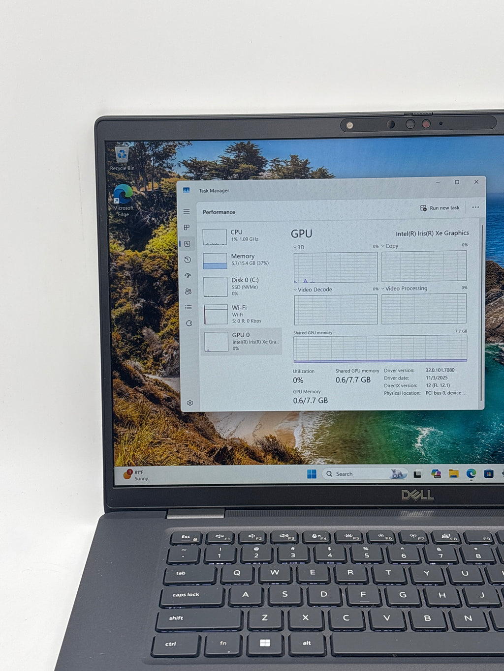 Dell Latitude 7530 i7-1265U 16GB 512GB SSD