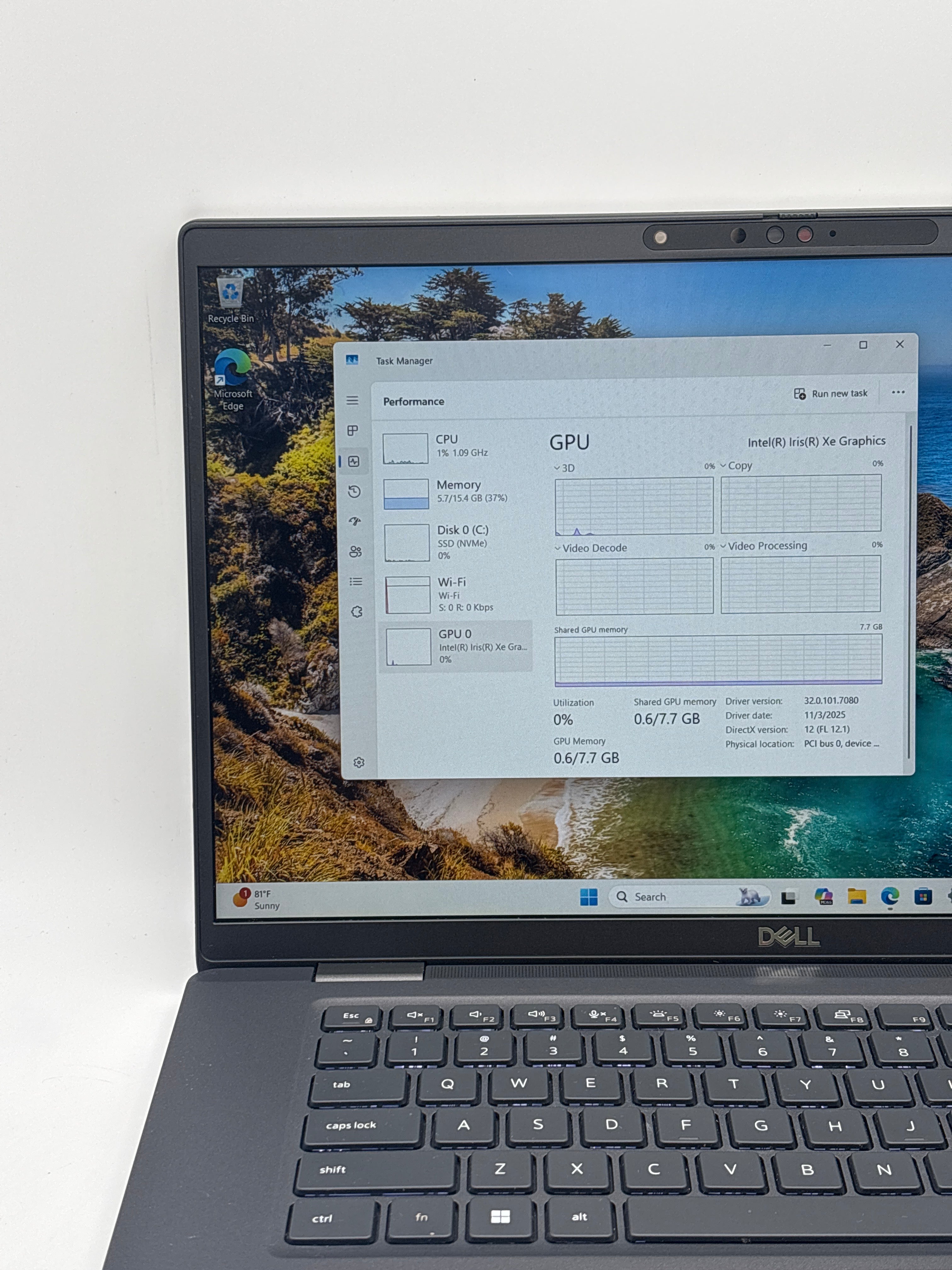 Dell Latitude 7530 i7-1265U 16GB 512GB SSD