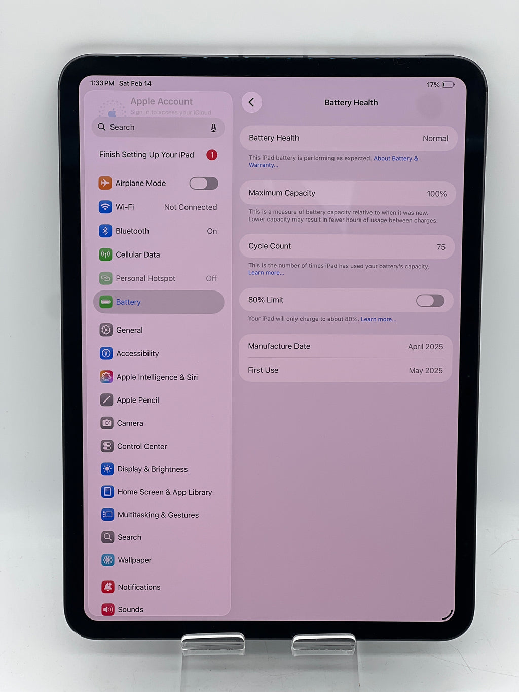 Apple iPad Pro 11" M4 A2837 WIFI + Cellular 256GB Unlocked Gray - Used with Box