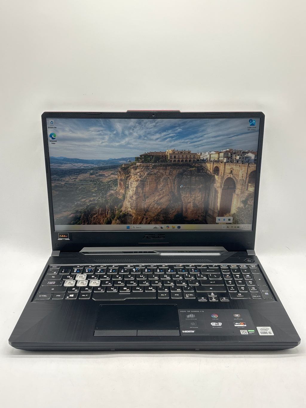ASUS FX506L 15.6" Core i5-10300H 8GB RAM 512GB SSD GTX 1650 Black - Used