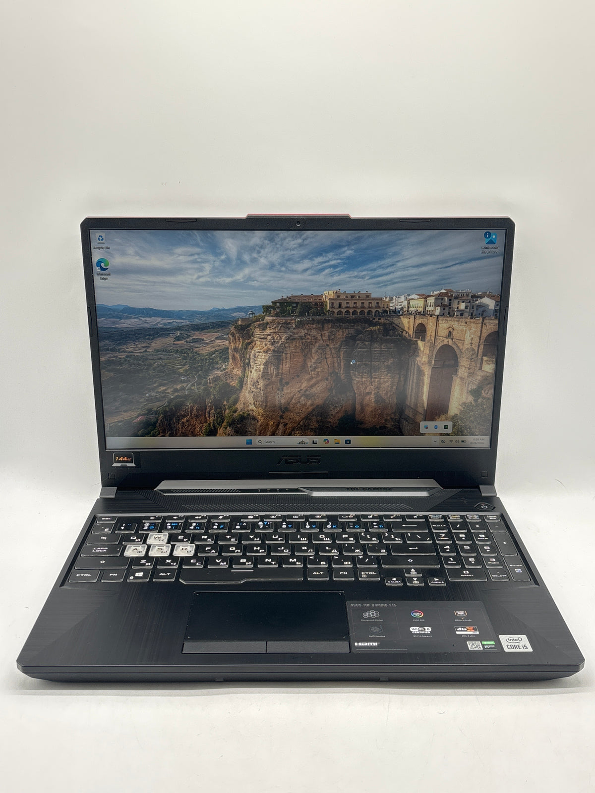 ASUS FX506L 15.6" Core i5-10300H 8GB RAM 512GB SSD GTX 1650 Black - Used