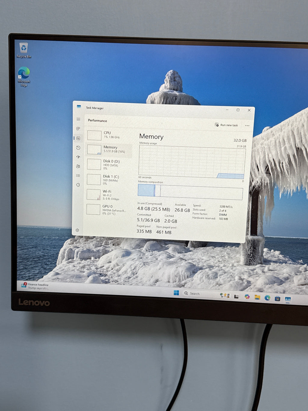 Custom PC i9-10900KF 32GB RAM 4TB HDD + 1TB SSD RTX 3060 Ti