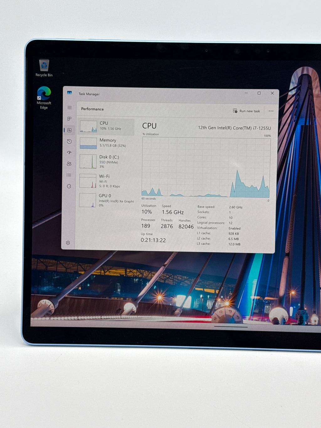 Microsoft Surface Pro 9 i7 1255U 16GB RAM 256GB