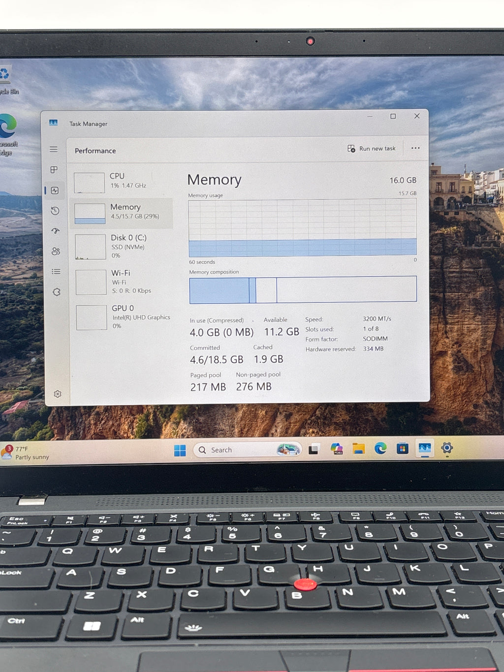 Lenovo ThinkPad T14 Gen 3 i7 16 GB RAM 512 GB SSD