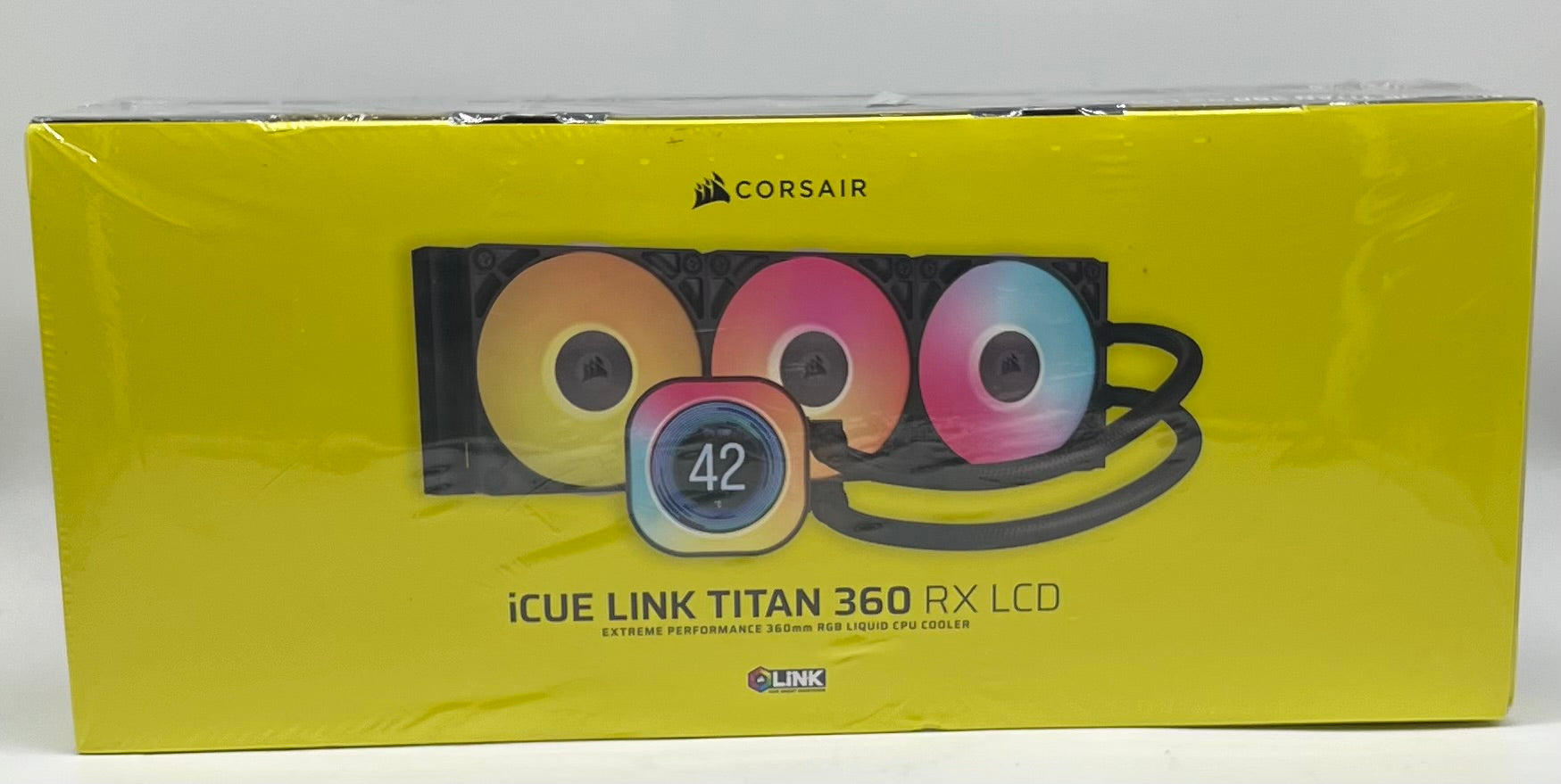 CORSAIR iCUE LINK TITAN 360 RX LCD - New In Box