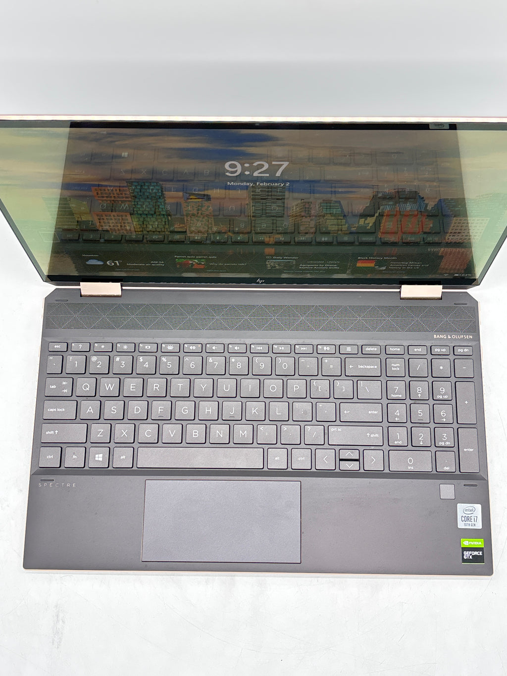 HP Spectre x360 15-EB0053DX 15.6" i7-10750H 16GB RAM 1TB SSD GeForce GTX 1650 Ti