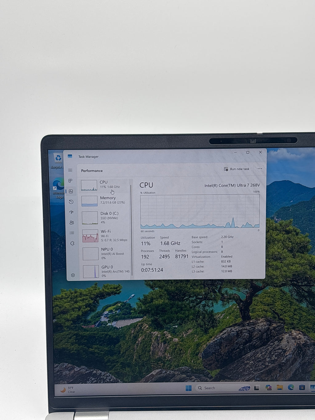 Dell Pro 16 Plus PB16250 16" Intel Ultra 7 512GB SSD 32GB RAM Laptop - Used