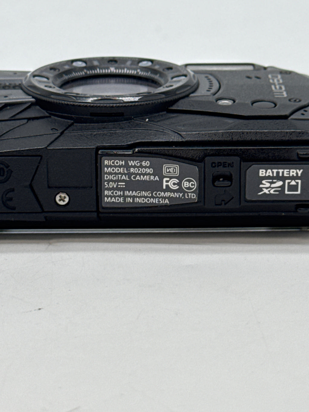 Ricoh Optio W6-60 10.0MP 5x Zoom Compact Digital Camera - Used
