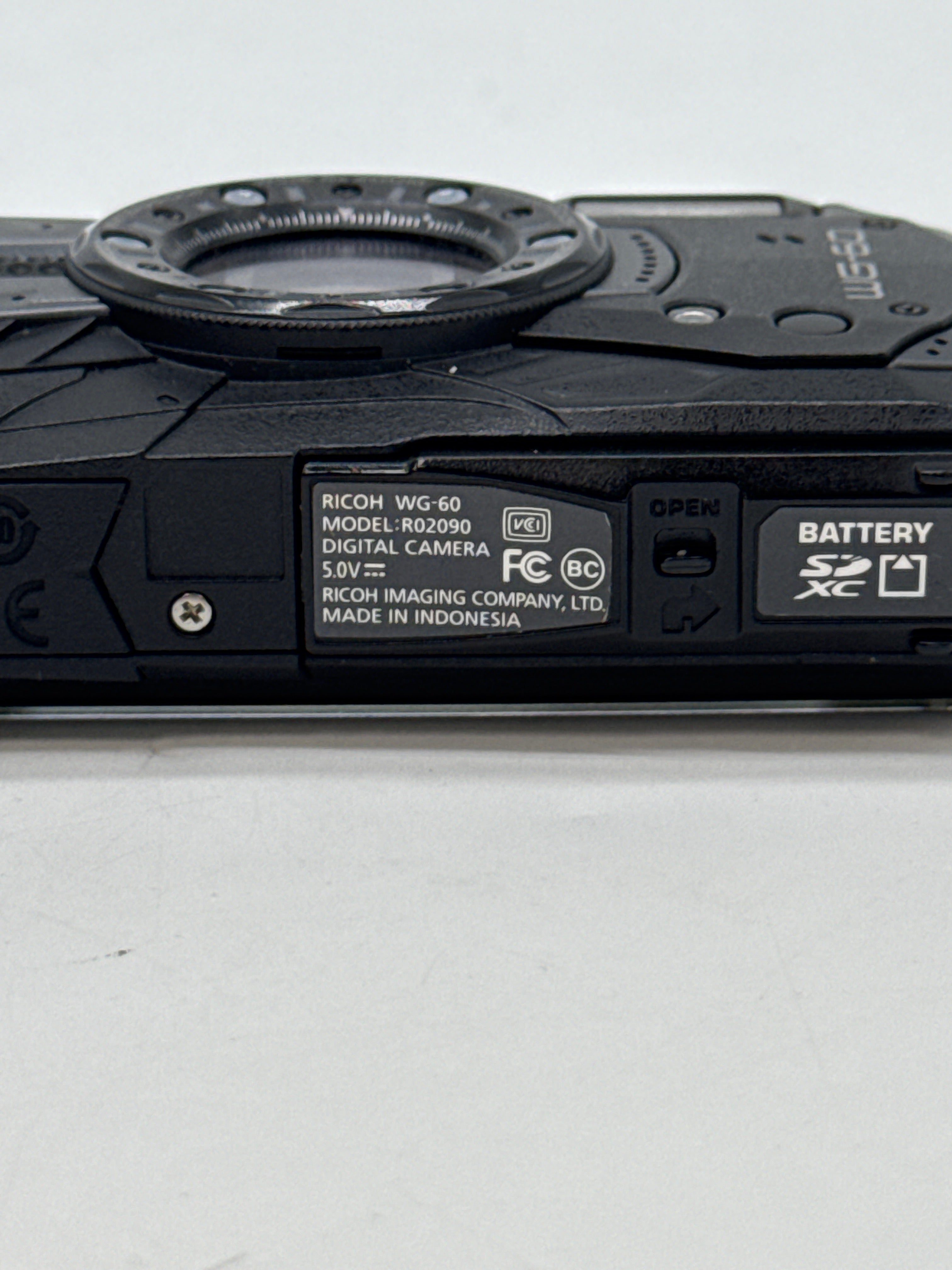 Ricoh Optio W6-60 10.0MP 5x Zoom Compact Digital Camera - Used