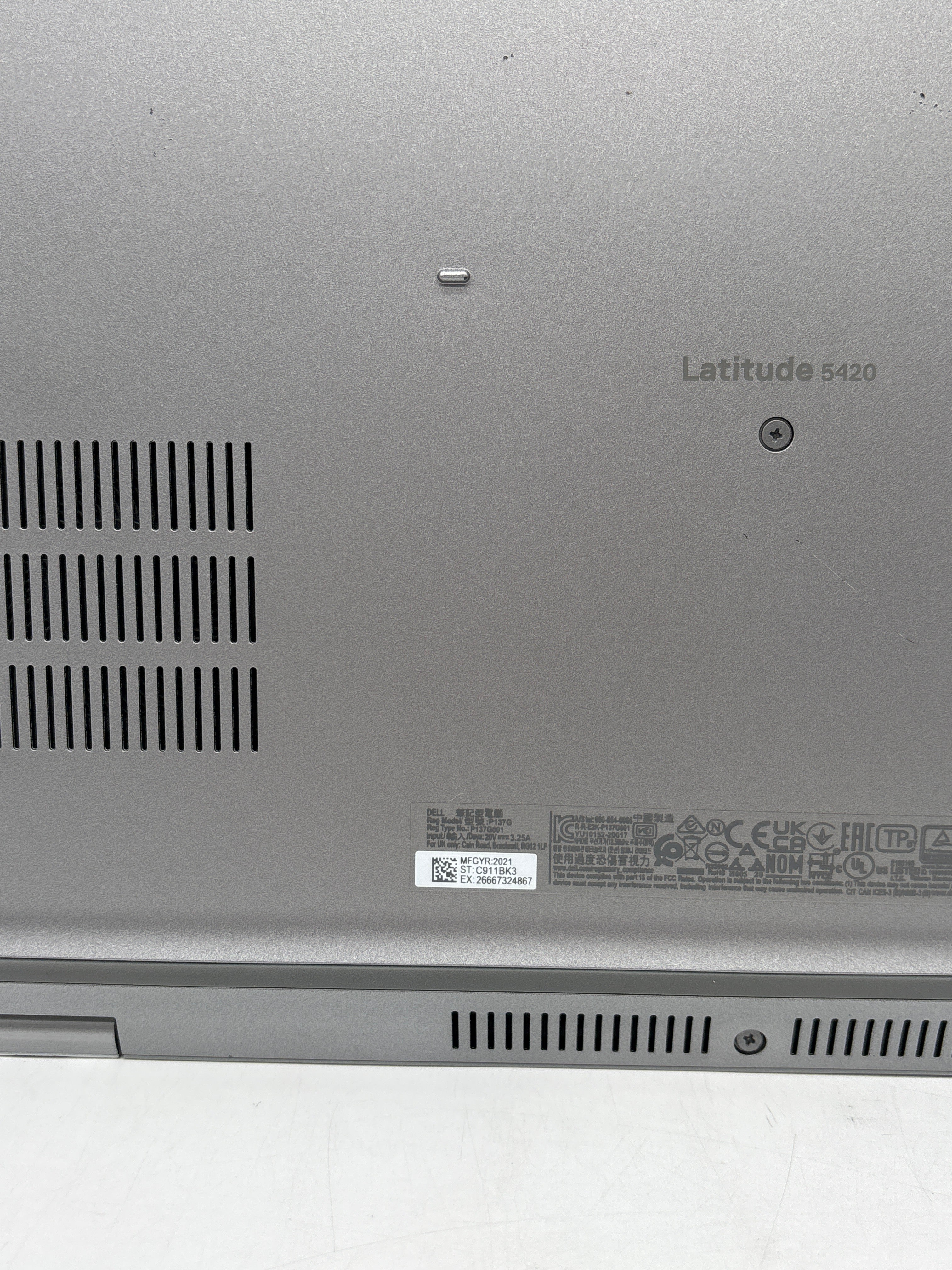 Dell Latitude 5420 TOUCH i7-1185G7 16GB RAM 256GB Gray - Used