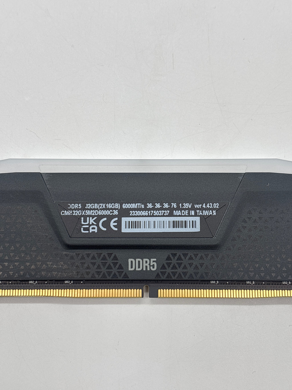 Corsair Vengeance DDR5 32GB (2x16GB) RAM 6000 MT/s