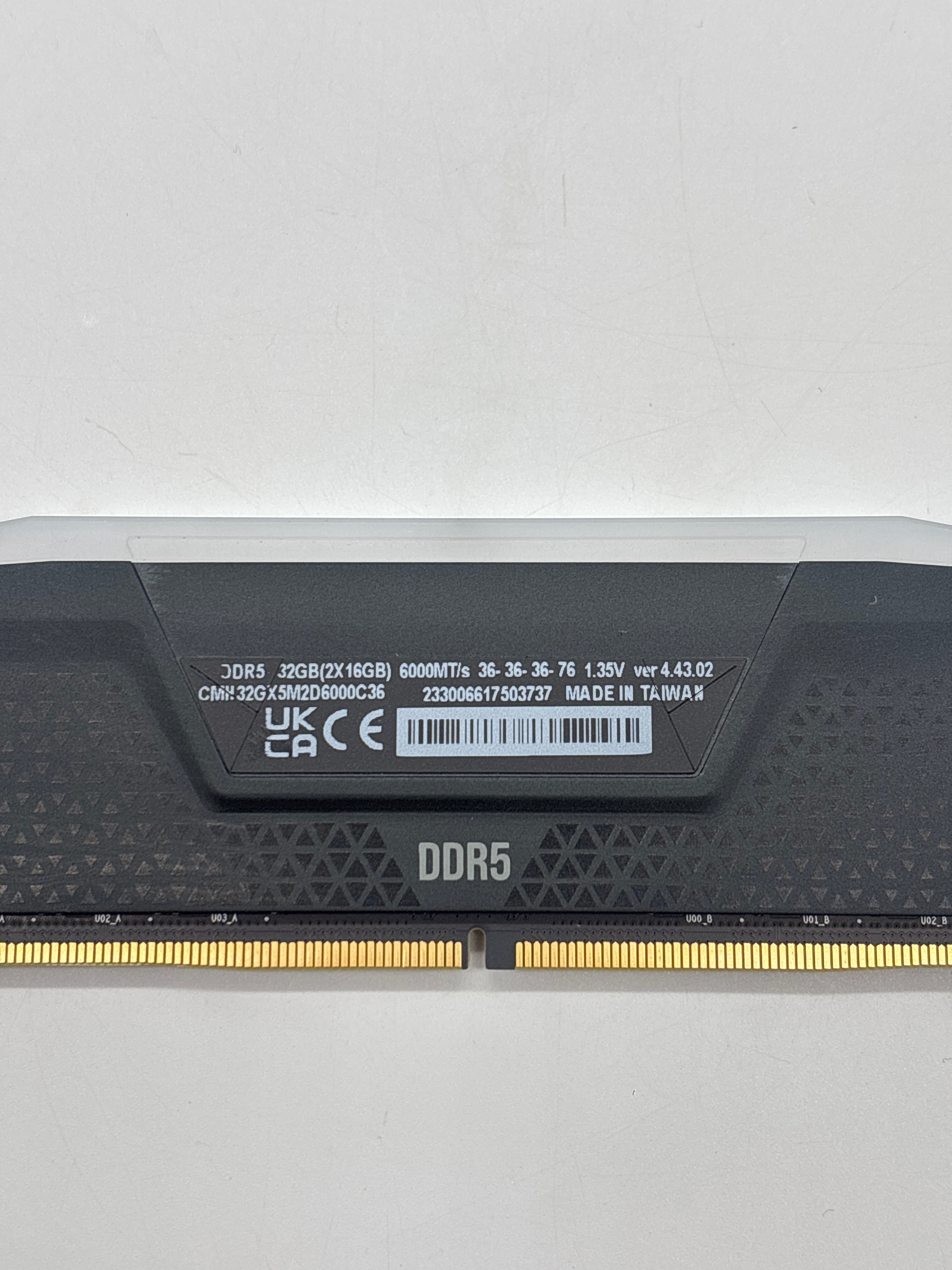 Corsair Vengeance DDR5 32GB (2x16GB) RAM 6000 MT/s