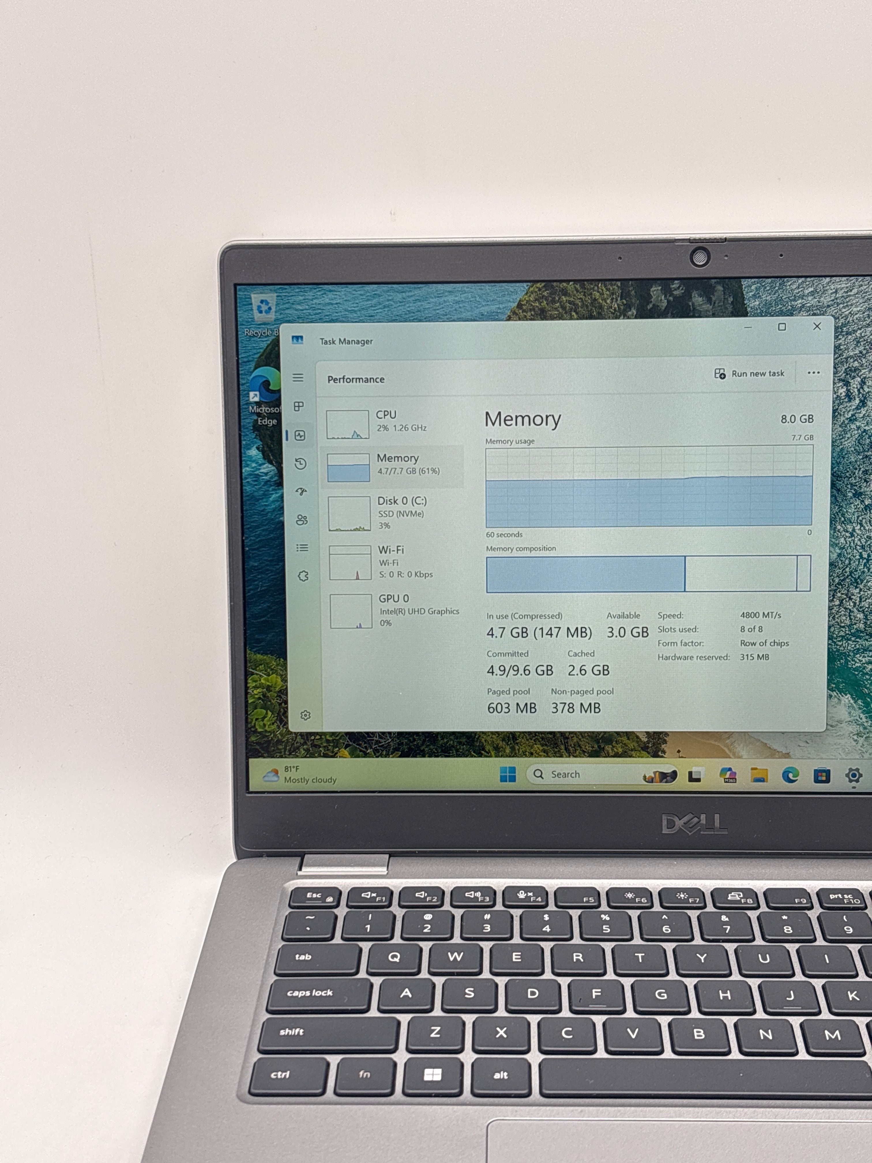 Dell Latitude 3340 i3-1215U 8GB RAM 256GB SSD