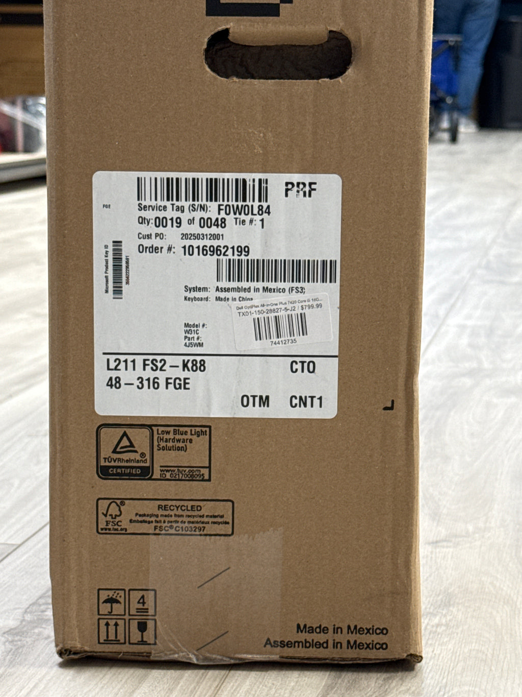 Dell OptiPlex All-in-One Plus 7420 Core i5 (14th Gen) 8GB RAM 256GB SSD