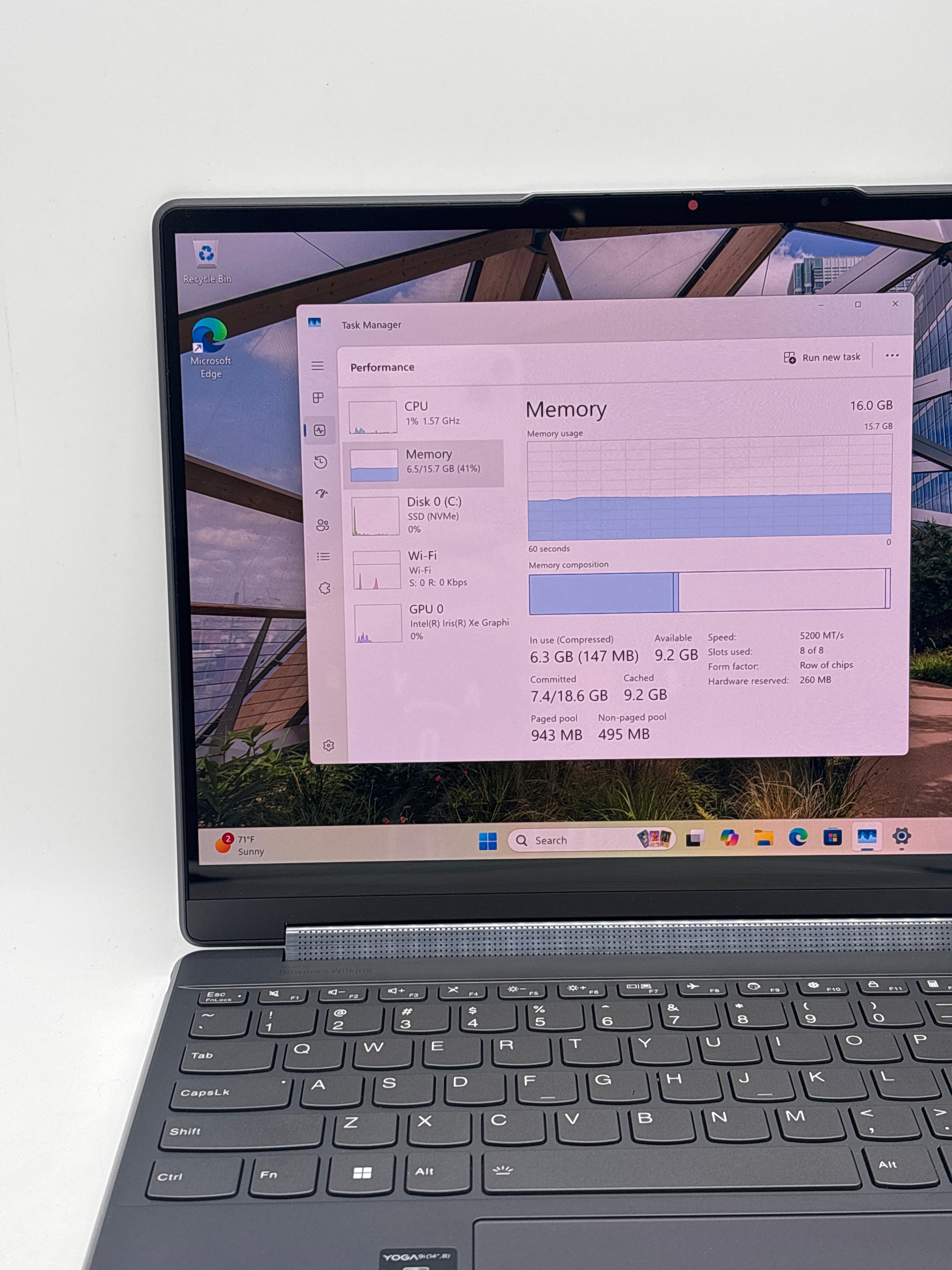 Lenovo Yoga 9 14IRP8 OLED i7-1360P 16GB RAM 512GB SSD - Used